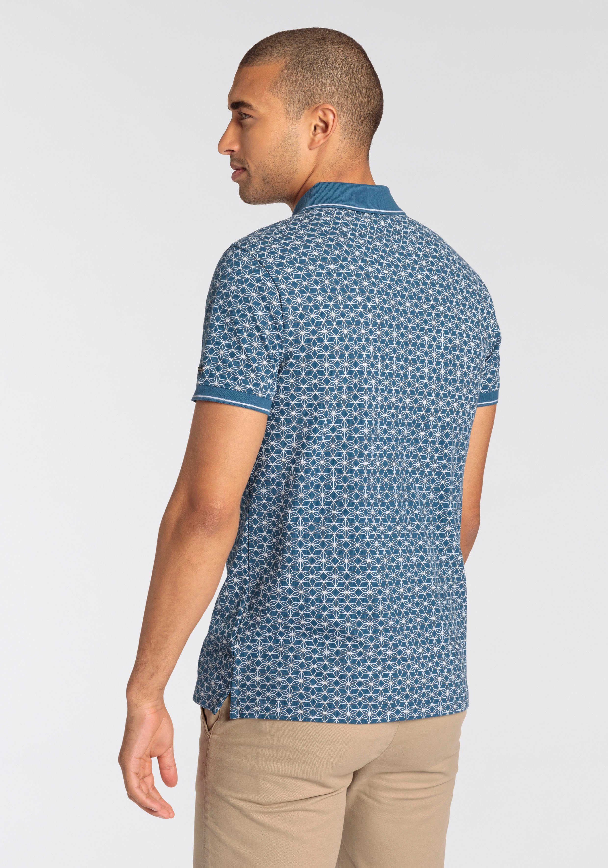 Bruno Banani Poloshirt met all-over print