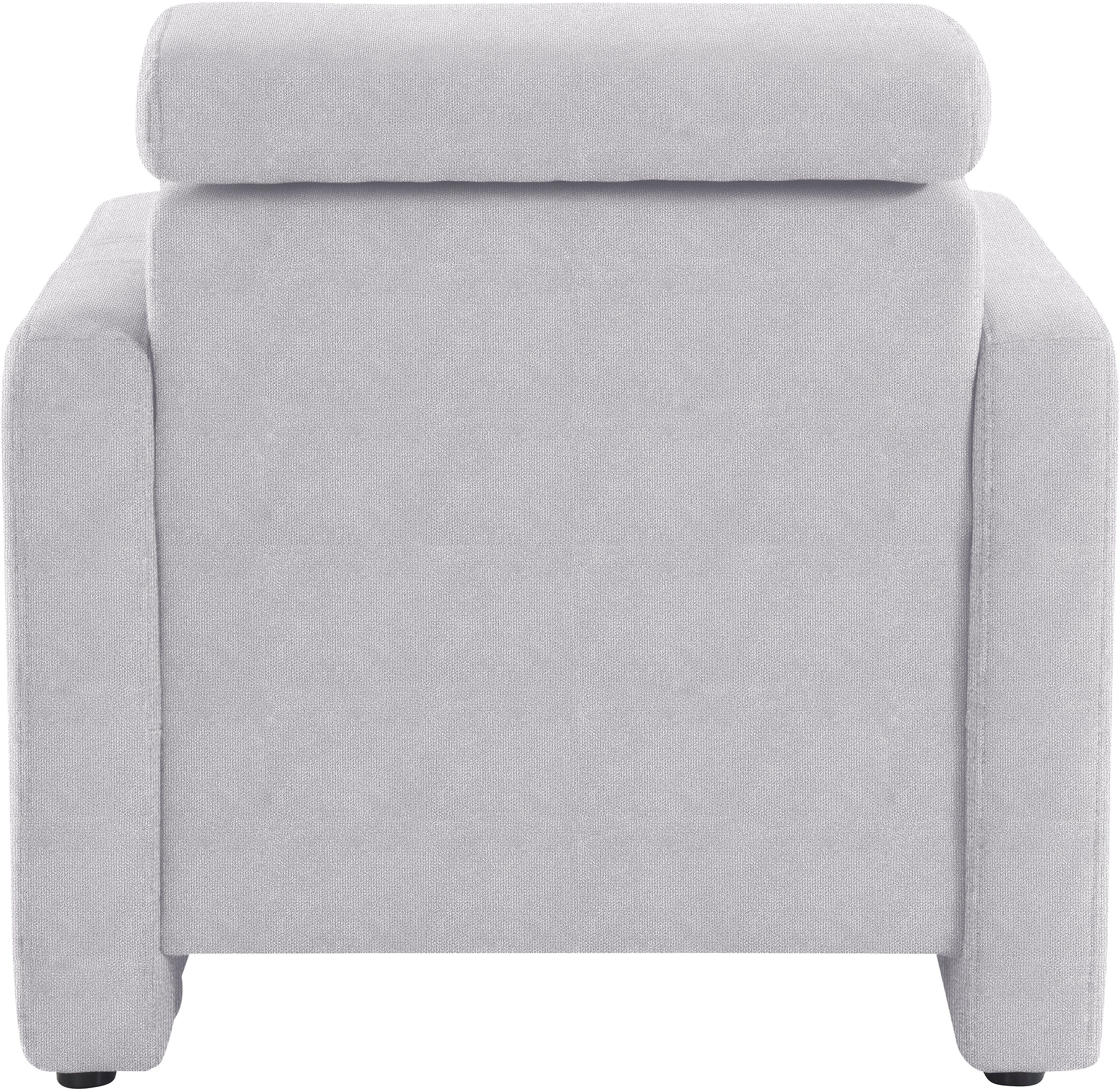 sit&more Fauteuil Bologna met binnenvering, met verstelbare hoofdsteun