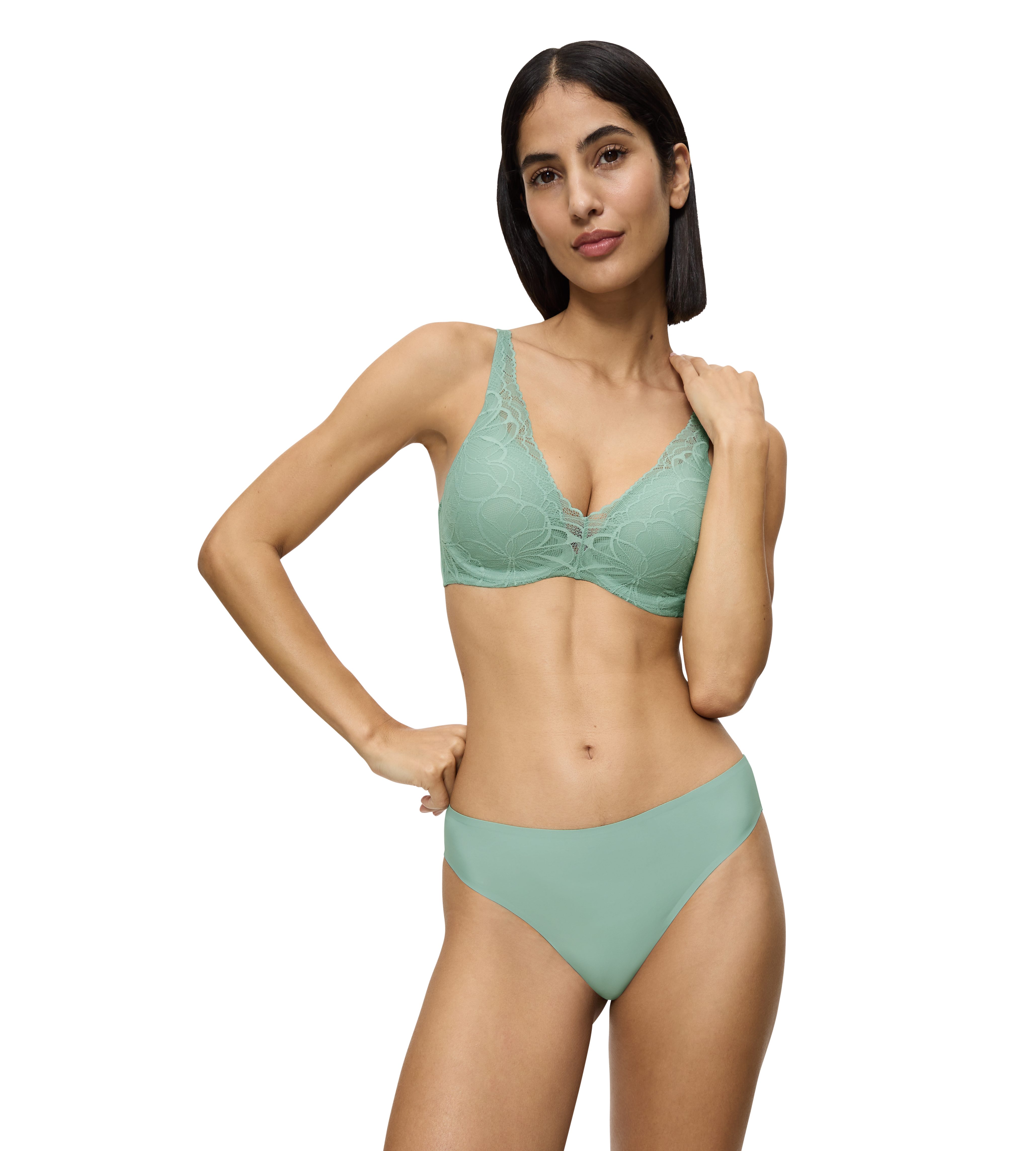 Triumph Slip Body Make-Up Illusion Lace Highleg Tai