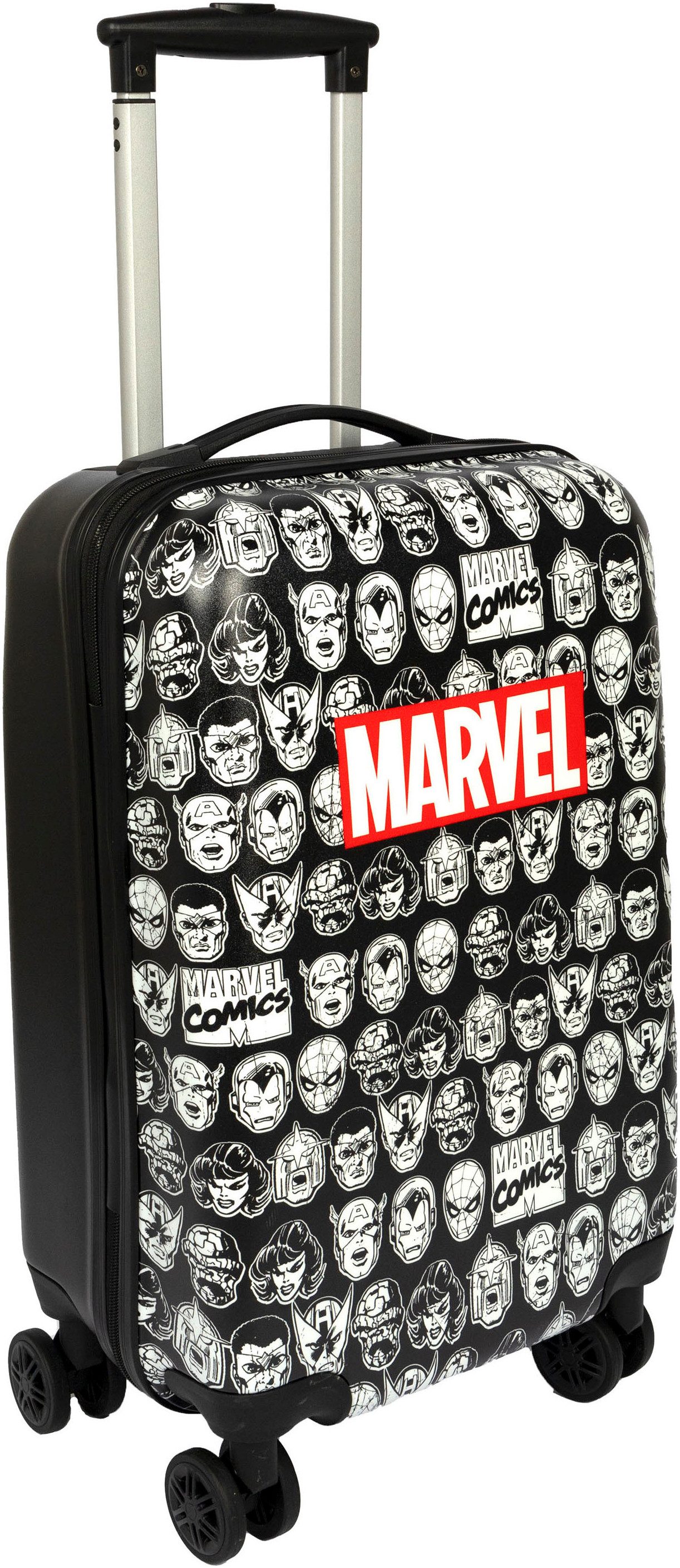UNDERCOVER Kinderkoffer Marvel, 59 cm met tsa-cijfercombinatieslot