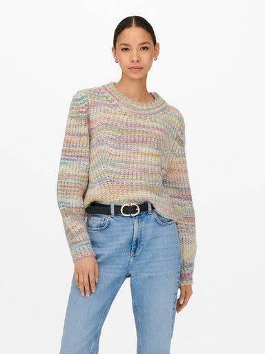 Only Gebreide trui ONLCARMA L/S PULLOVER KNT NOOS