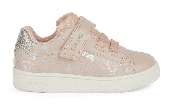 Geox Babyschoentjes B ECLYPER GIRL A Sneaker, klittenbandschoen, babyschoen met klittenband en elastiek