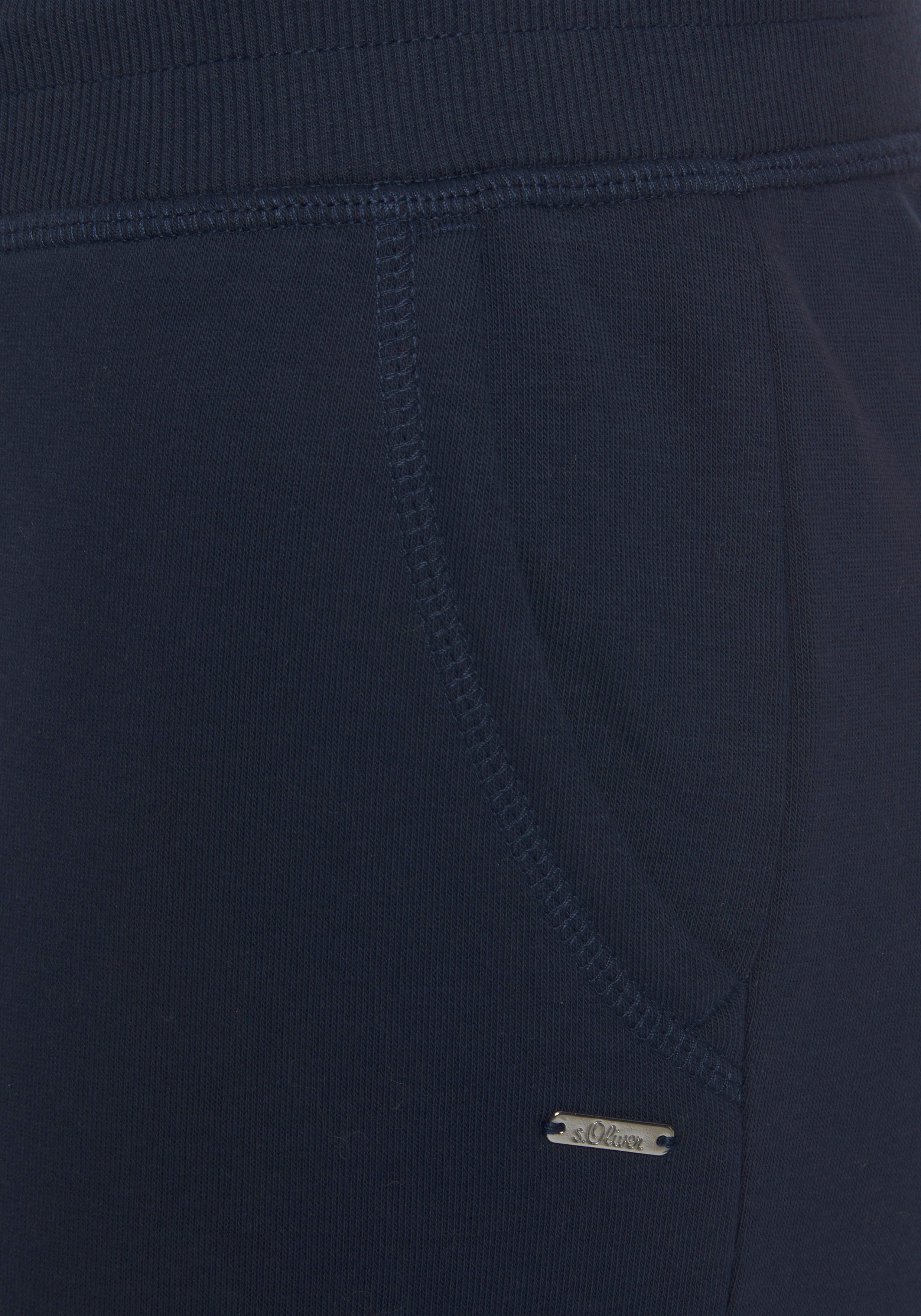 s.Oliver RED LABEL Beachwear Joggingbroek met noorse patroon details, loungepak