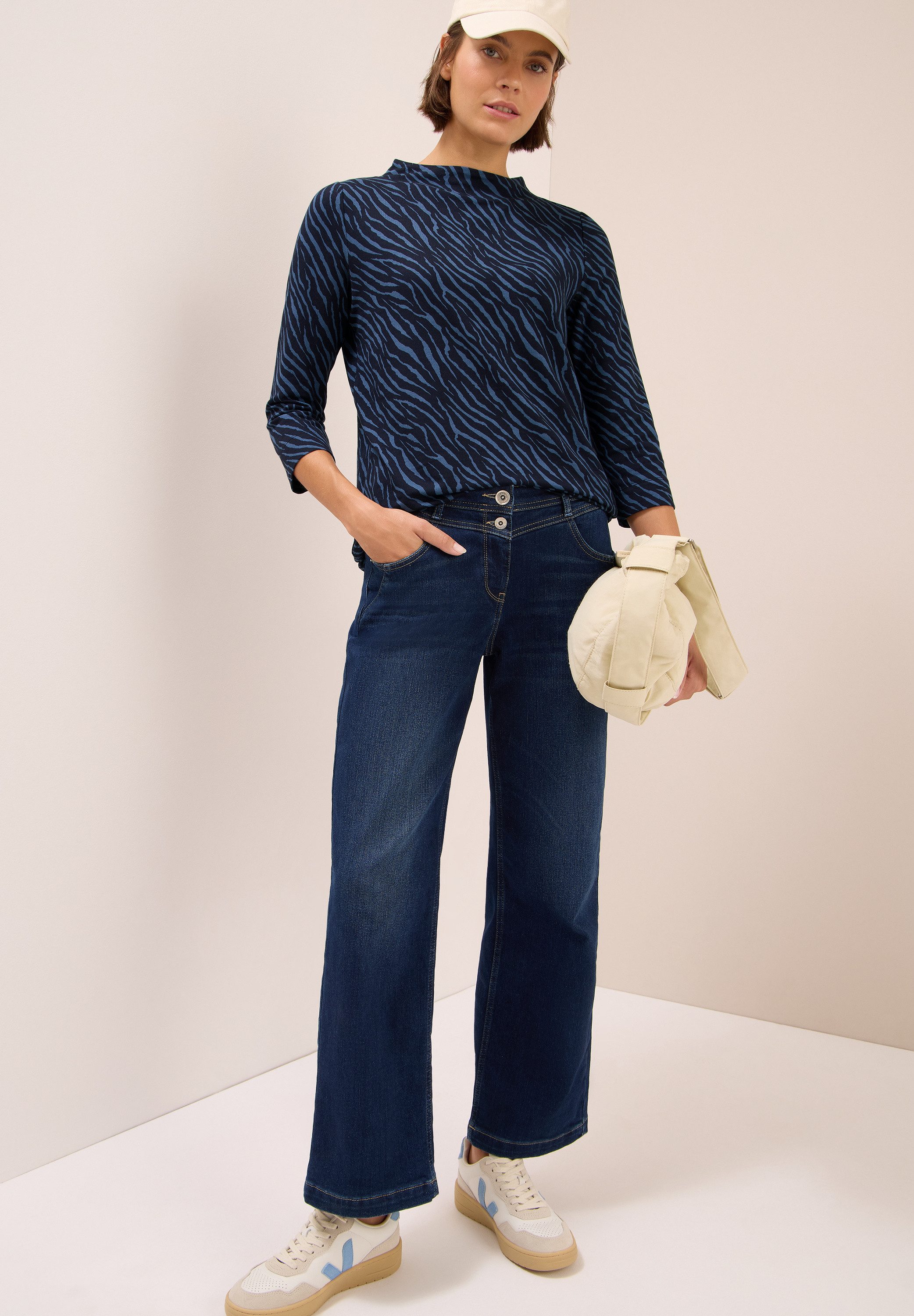 Cecil Shirt met 3/4 mouwen