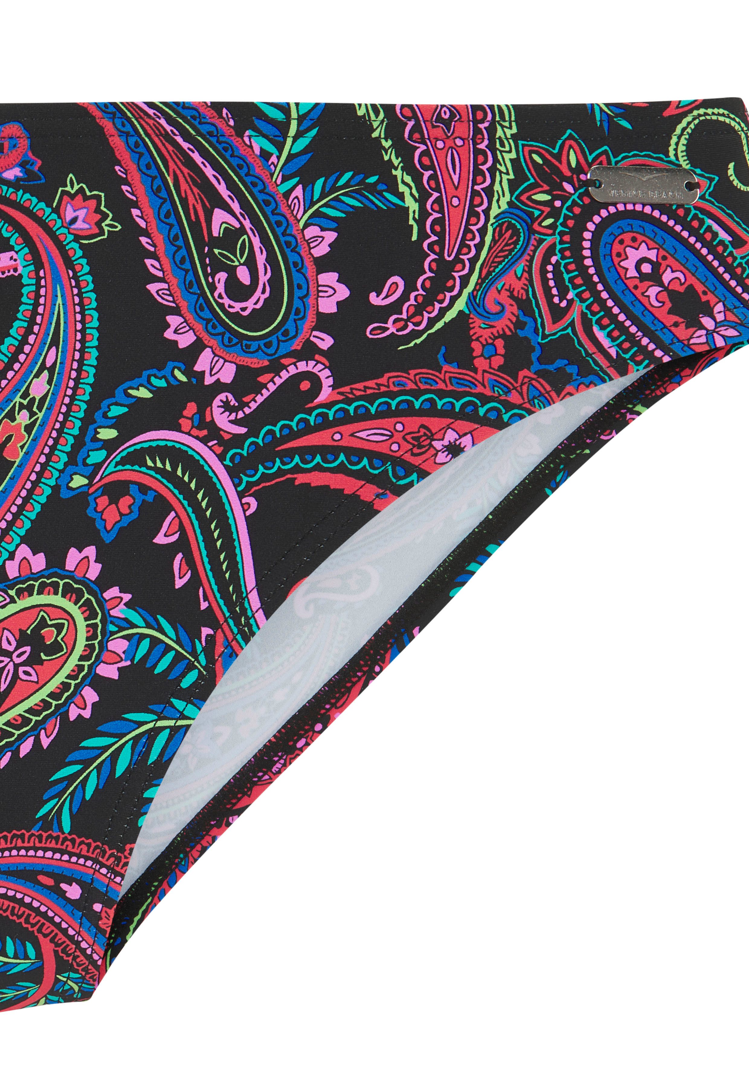 Venice Beach Bikinibroekje Paislee in paisley-print