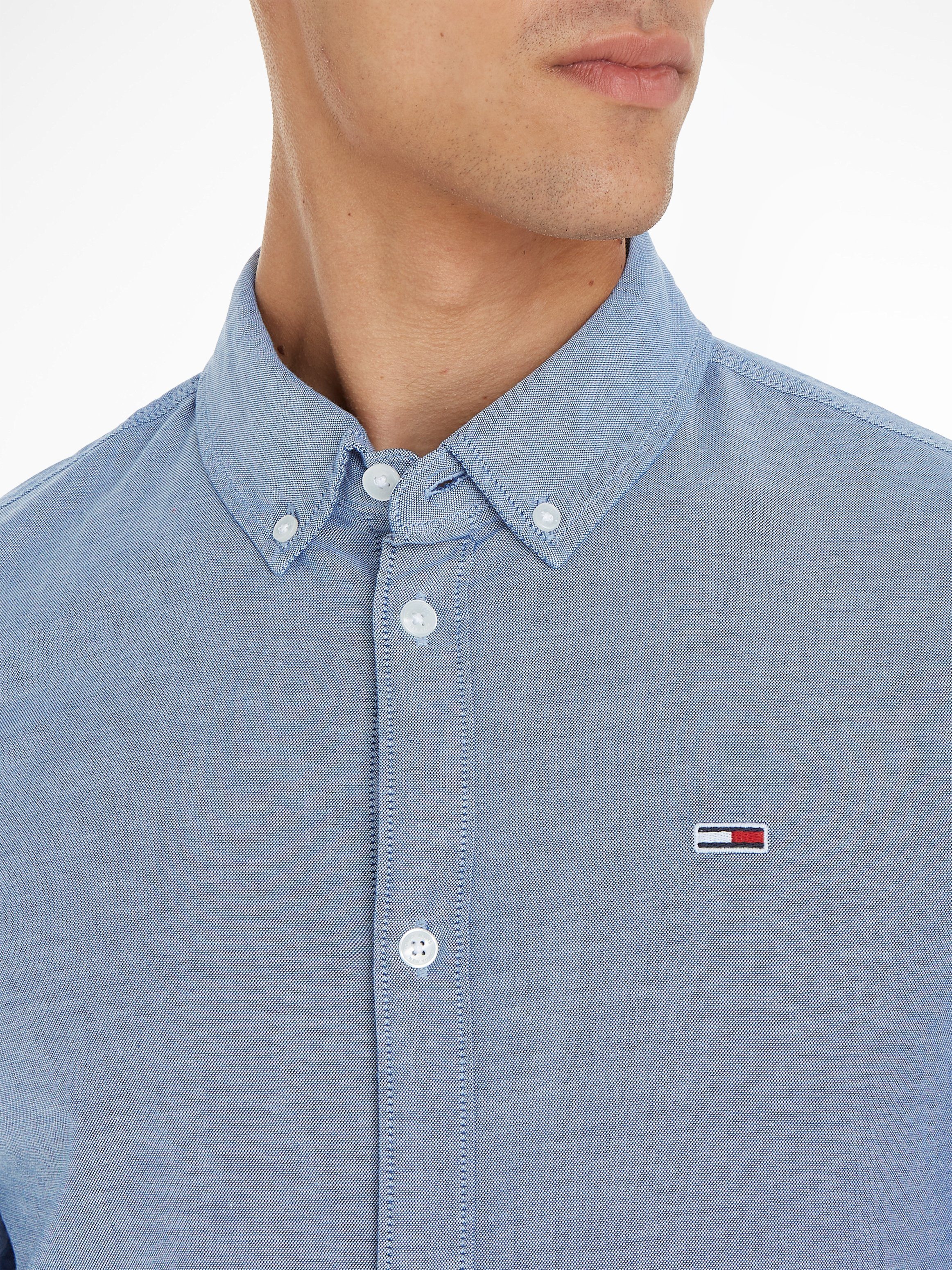 TOMMY JEANS Overhemd met lange mouwen TJM SLIM STRETCH OXFORD SHIRT