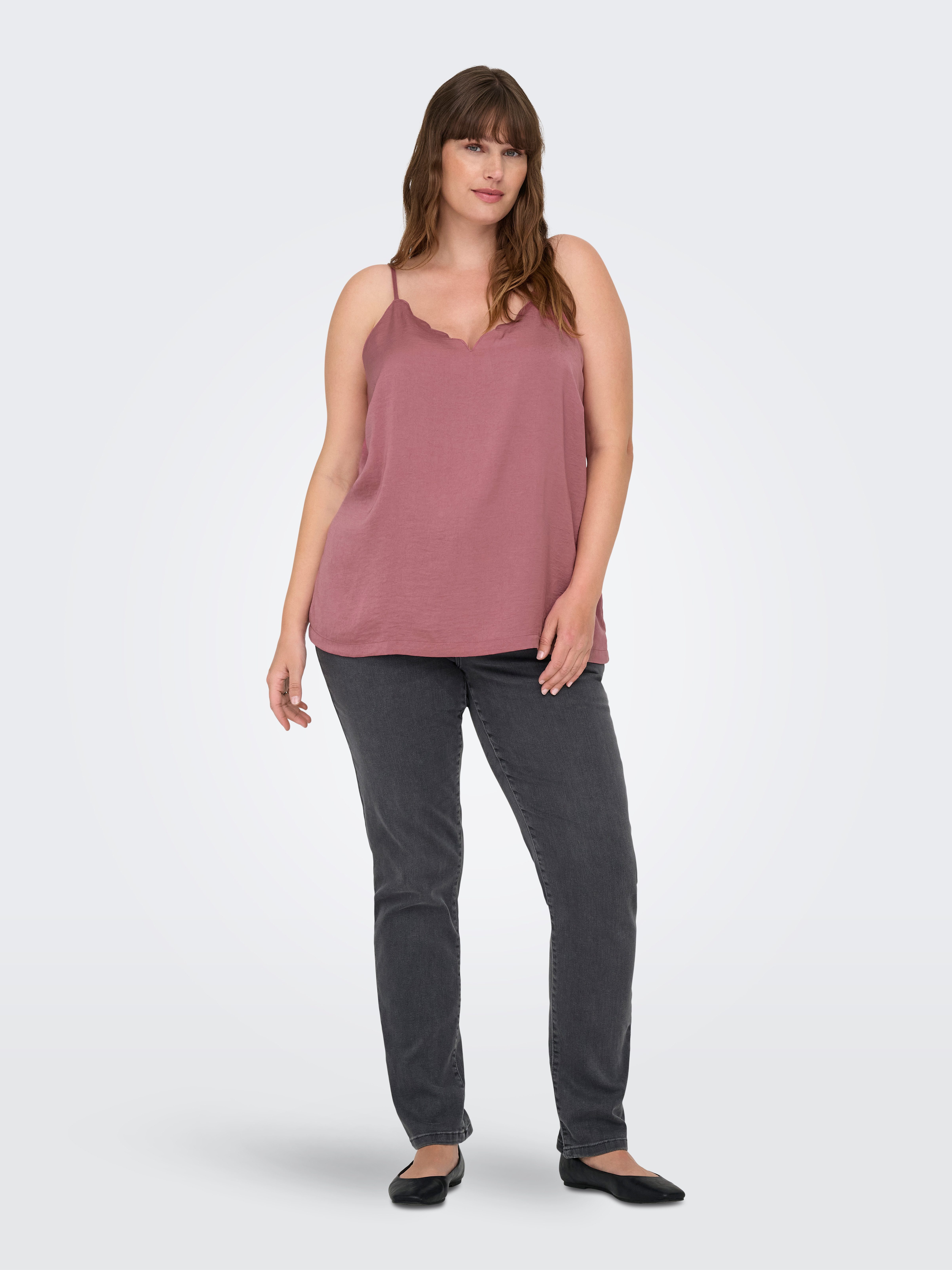 ONLY CARMAKOMA Top CARDEBBIE SINGLET WVN NOOS