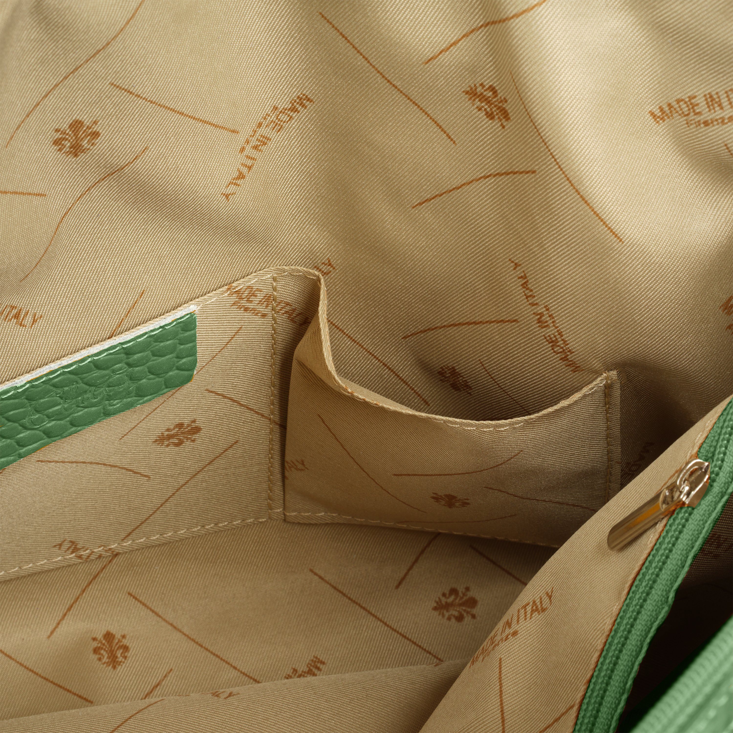Cluty Tas echt leer, made in italy