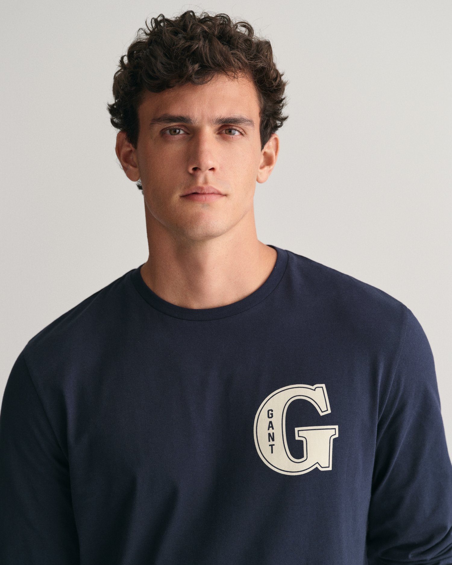 Gant Shirt met lange mouwen G GRAPHIC LS T-SHIRT