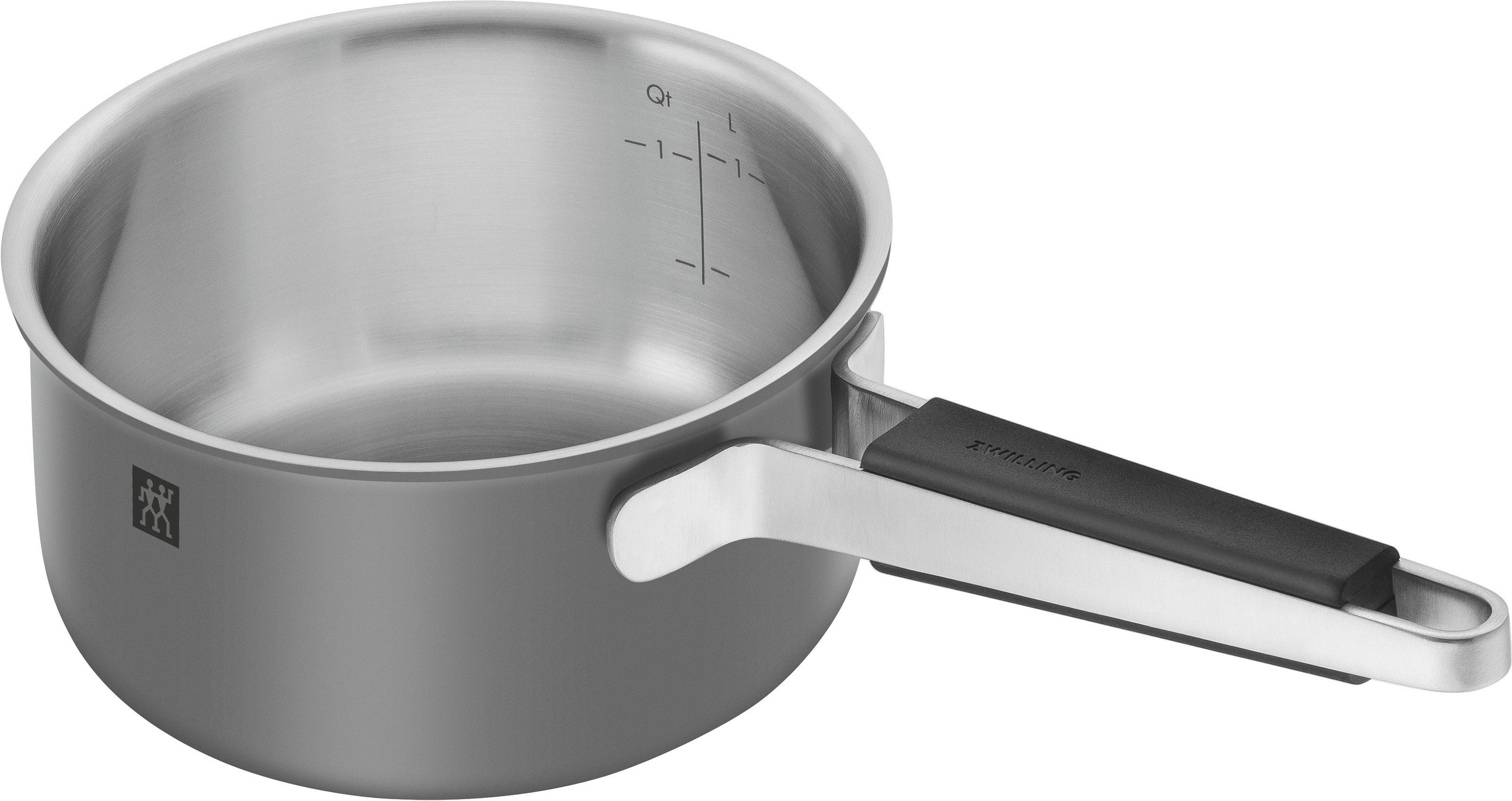 Zwilling Pannenset Pure Stay-Cool handgrepen, 3-laags bodemtechnologie (set, 5-delig)