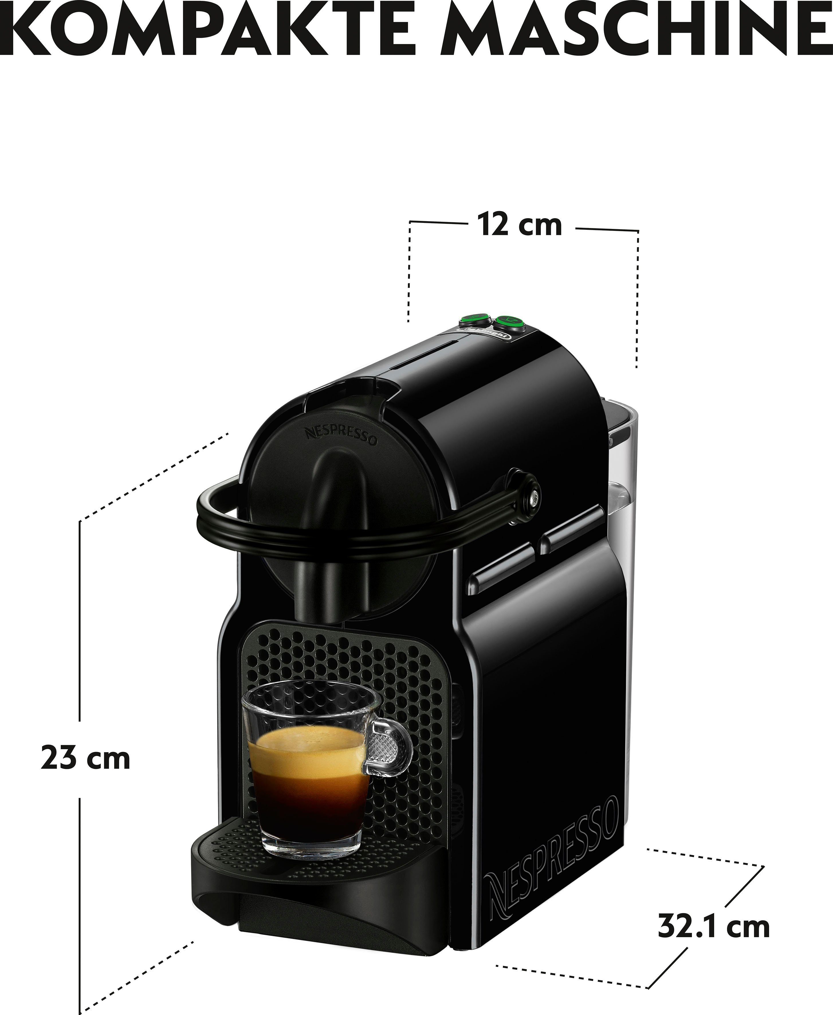 Nespresso Koffiecapsulemachine Inissia EN 80.B van DeLonghi, Black