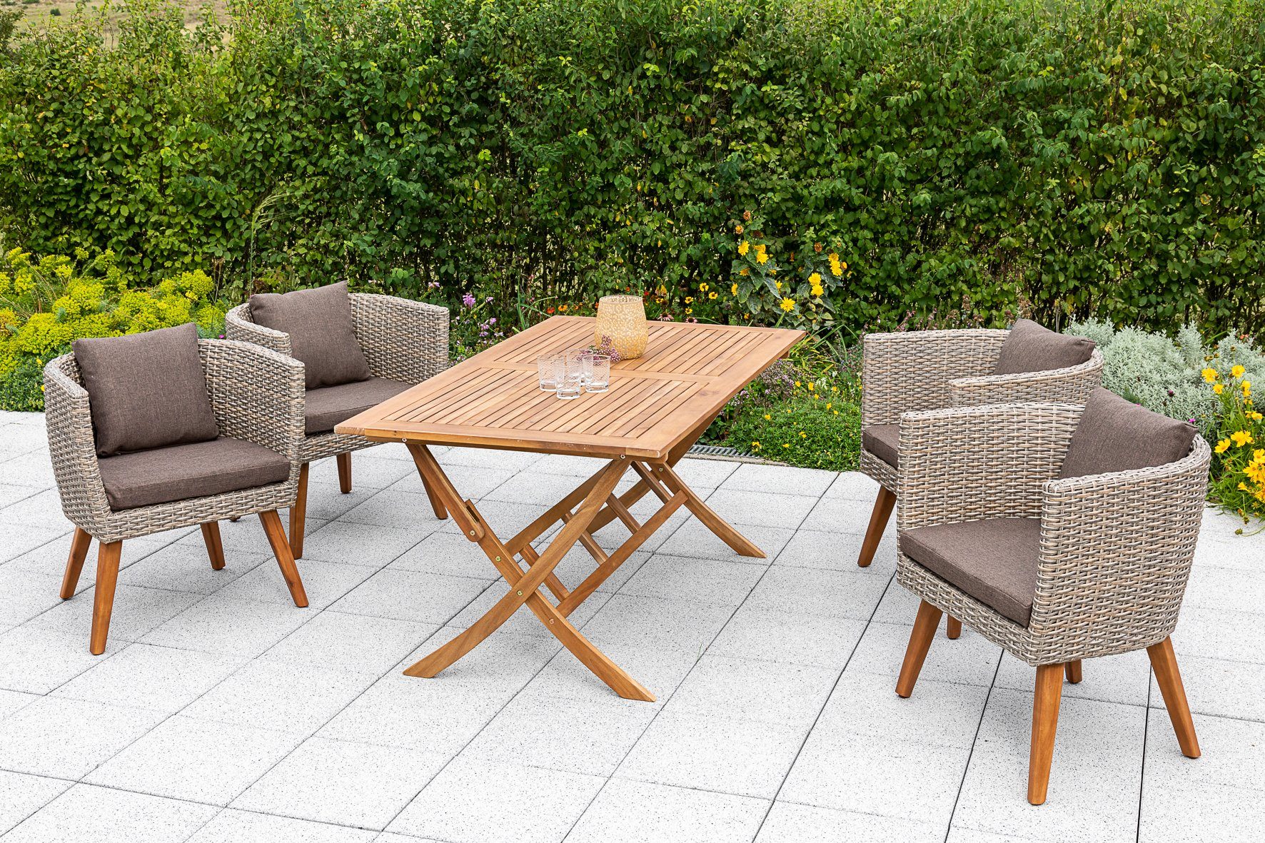 MERXX Tuin-eethoek Imperia tuinsets beige