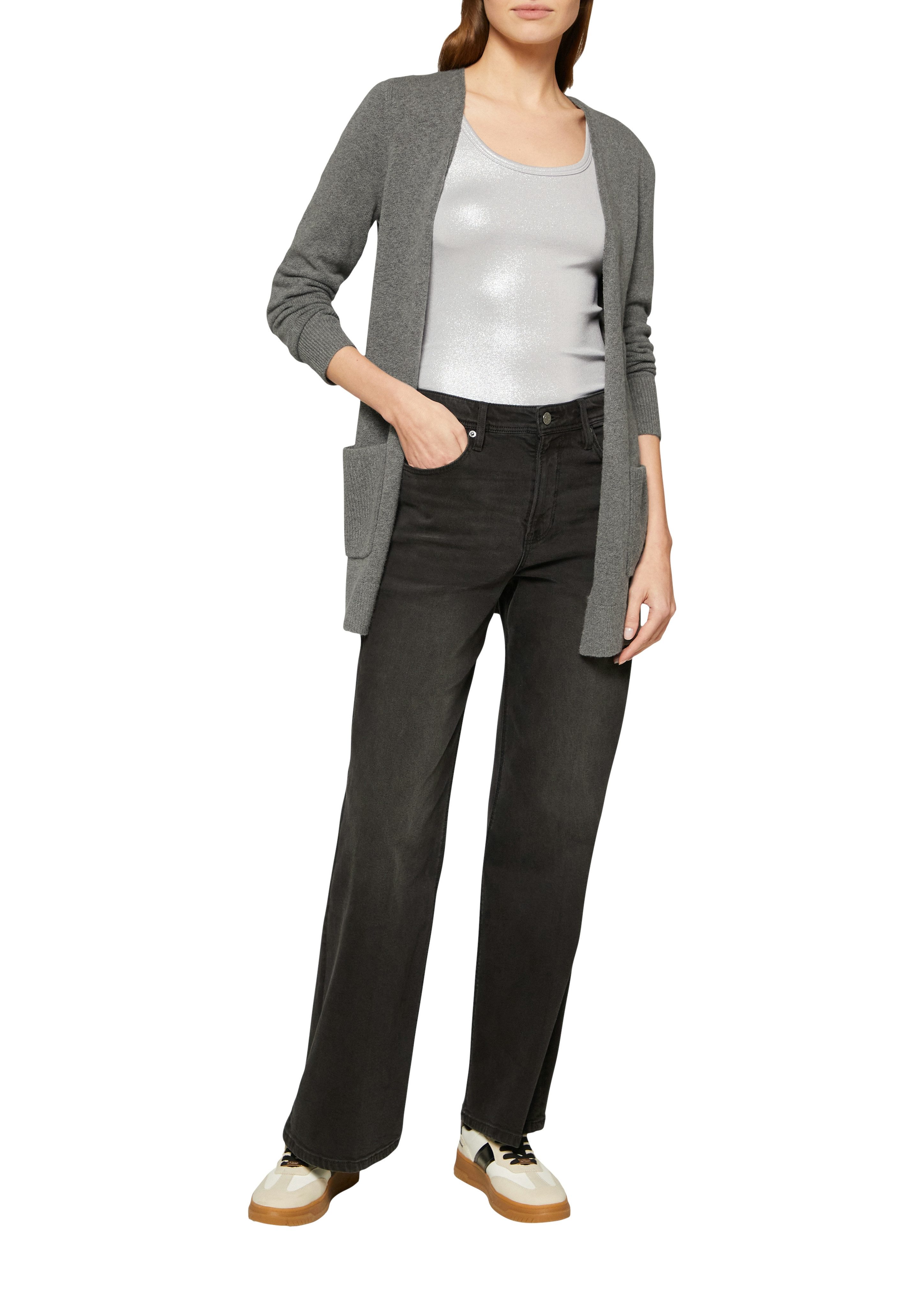 s.Oliver Cardigan met praktische zakken