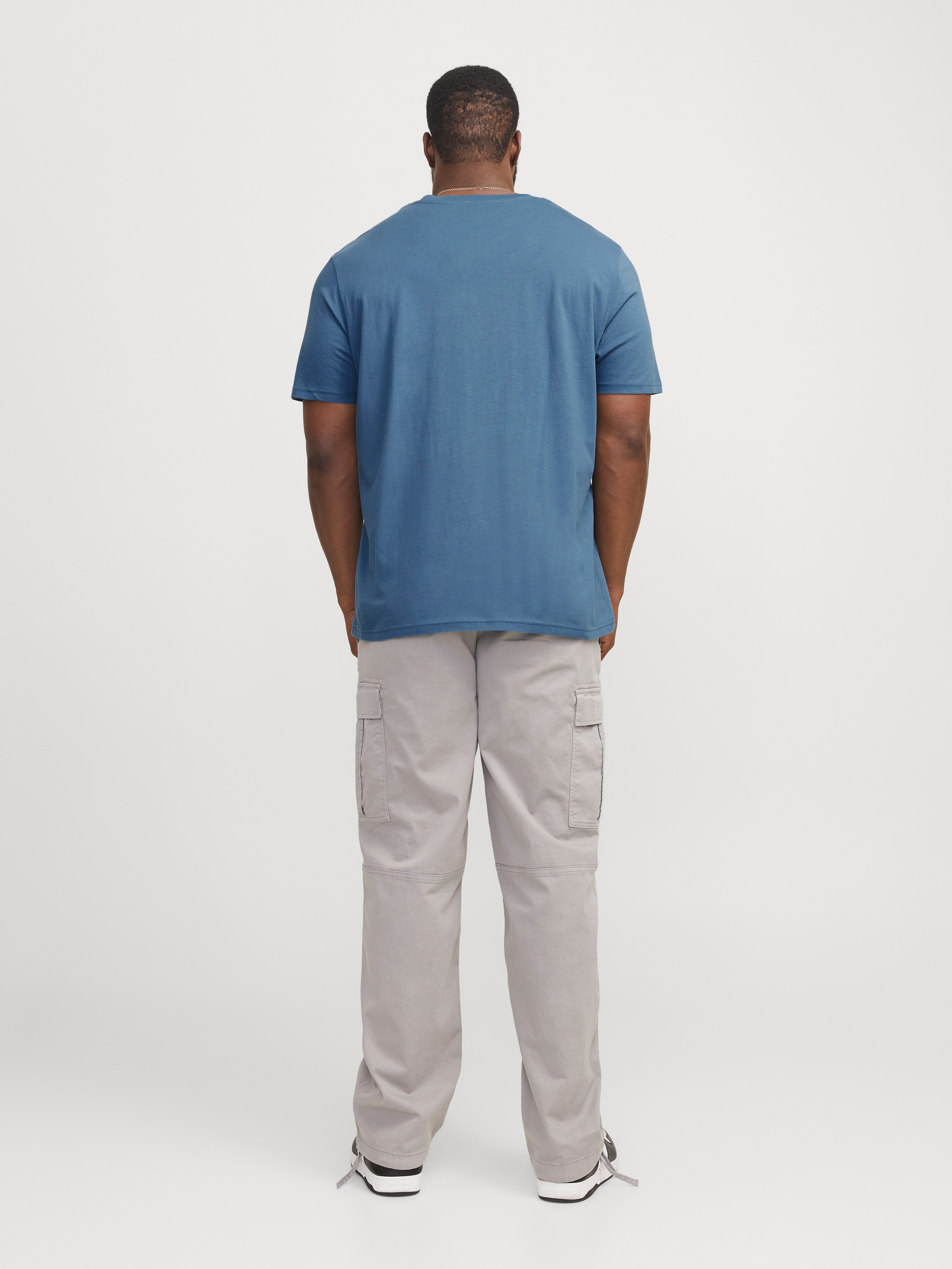 Jack & Jones PlusSize Shirt met ronde hals JJESTAR JJ TEE SS NOOS PLS
