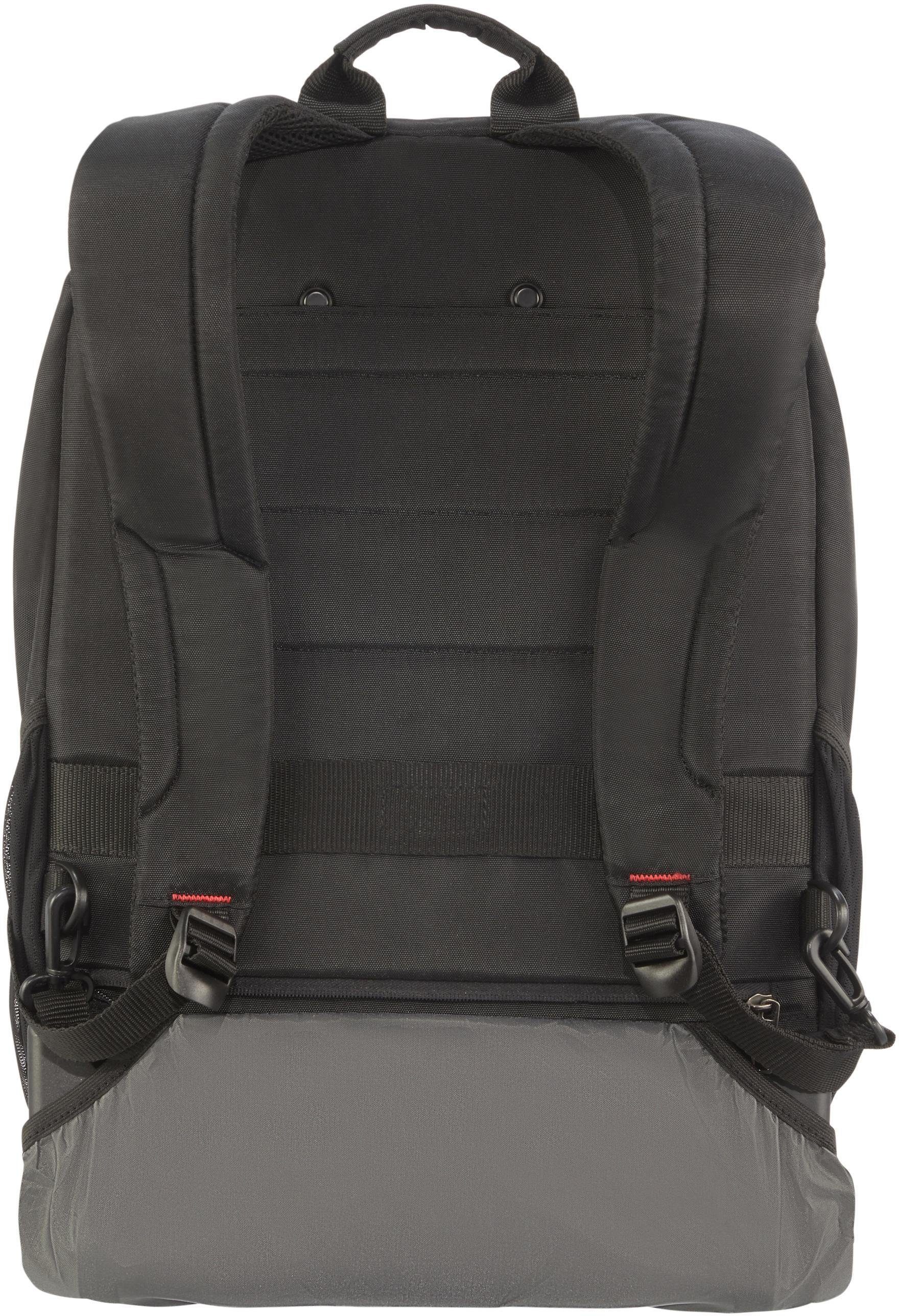 Samsonite Laptoprugzak Guardit 2.0, zwart, met 2 wielen en trolleyfunctie