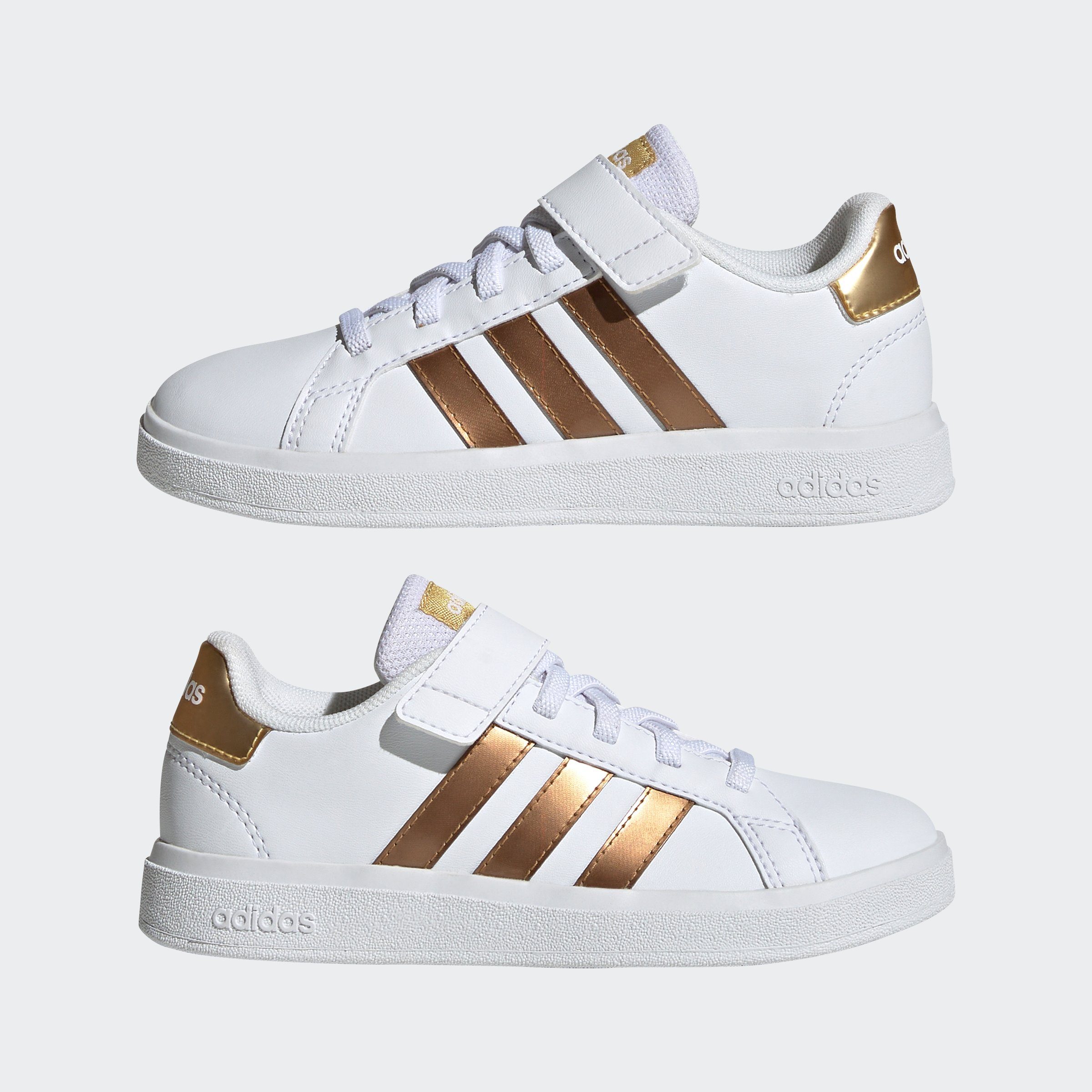 adidas Sportswear Sneakers GRAND COURT SUSTAINABLE LIFESTYLE COURT ELASTIC LACE AND TOP STRAP