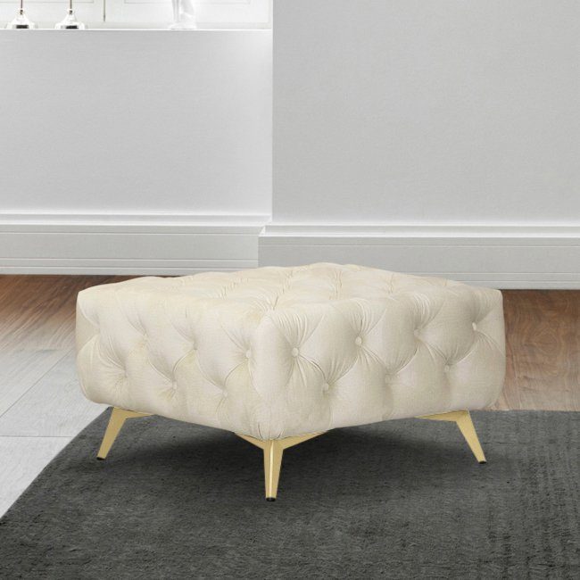 Leonique Hocker Amaury Chesterfield-look, breedte 80 cm, kleur van de poten ter keuze