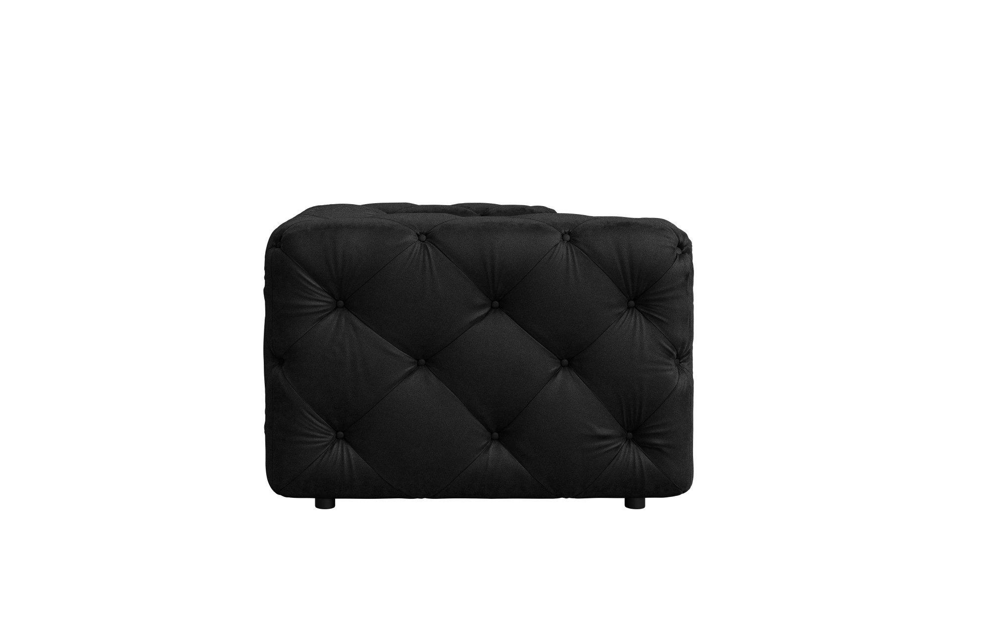 Places of Style 3-zitsbank FOLLINA 3-zits bank met klassieke chesterfield knoopverwerking
