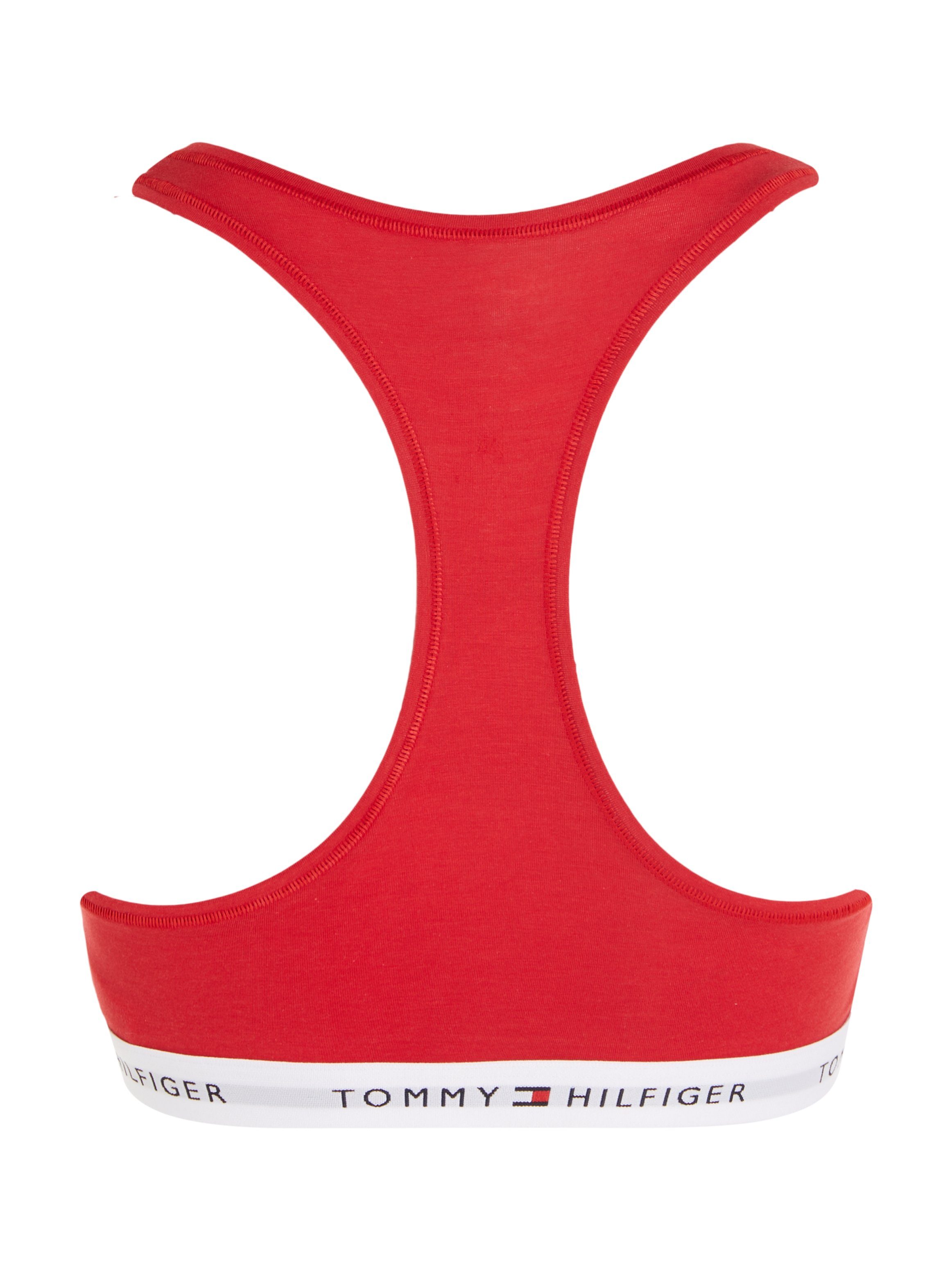Tommy Hilfiger Underwear Sportbustier met tommy hilfiger opschriften op de onderbusteband