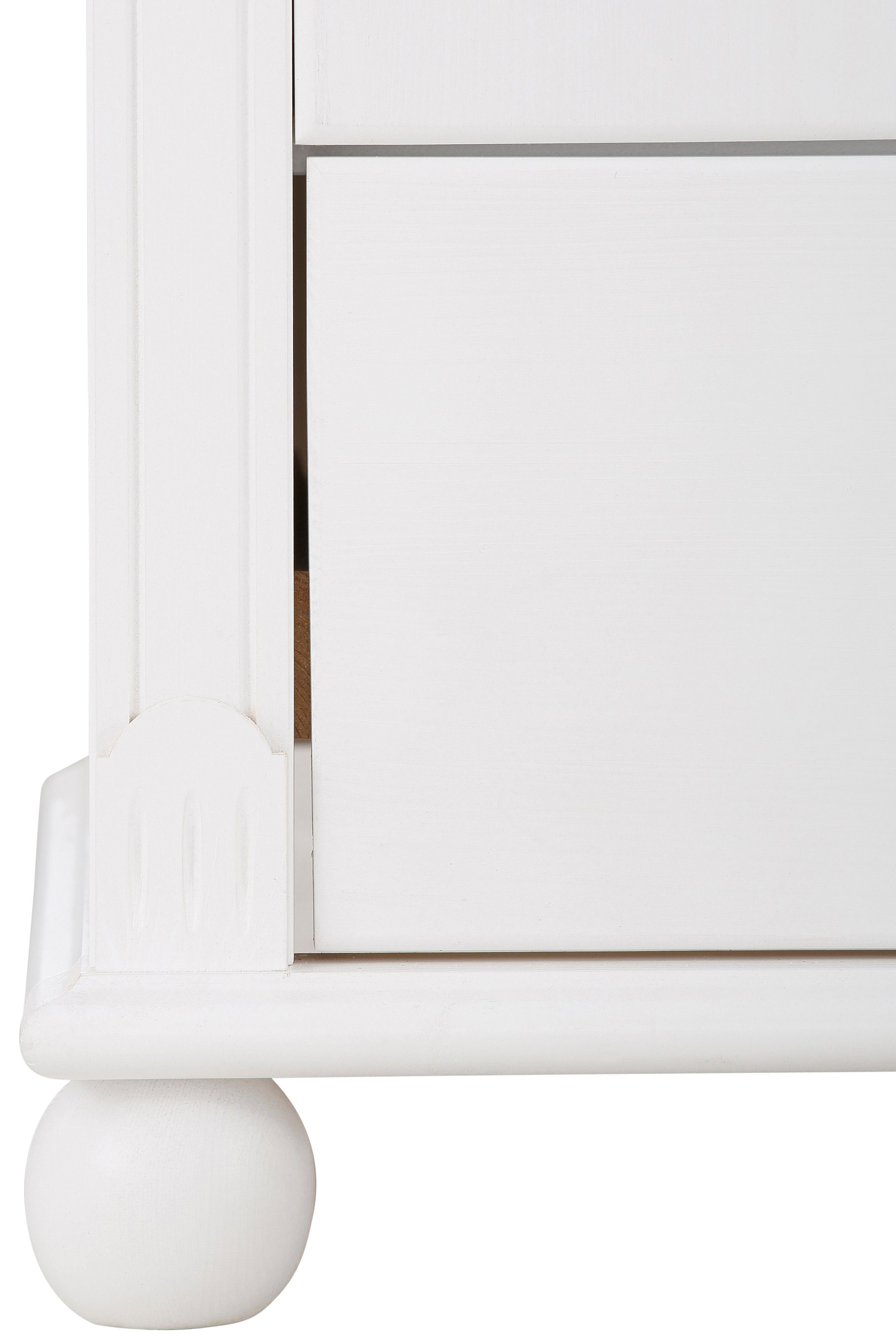 Home affaire Ladekast TESSIN Make-up commode met spiegel, van massief dennenhout, FSC®-gecertificeerd
