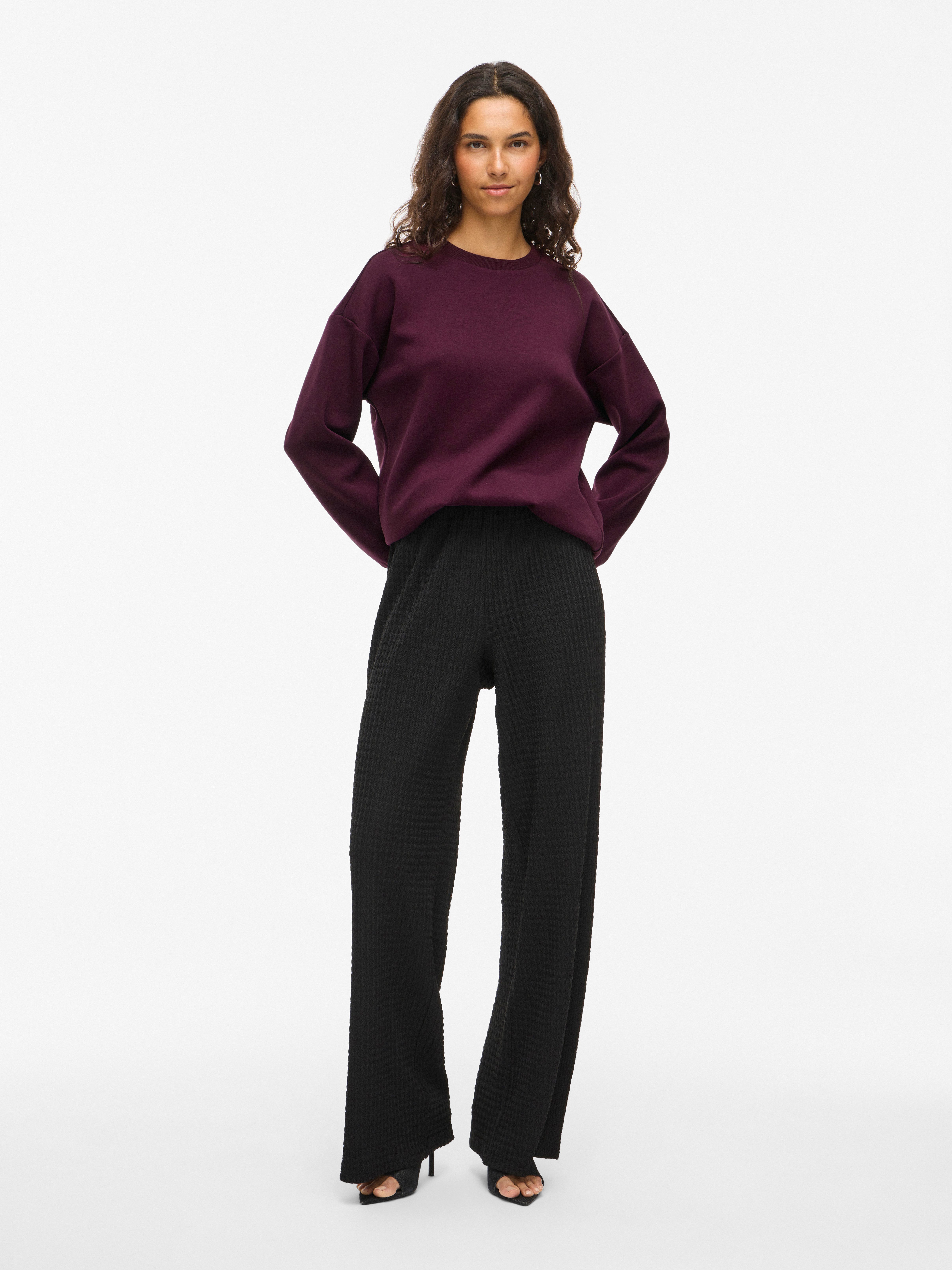 Vila Sweatshirt VISANDY L/S SWEAT TOP - NOOS