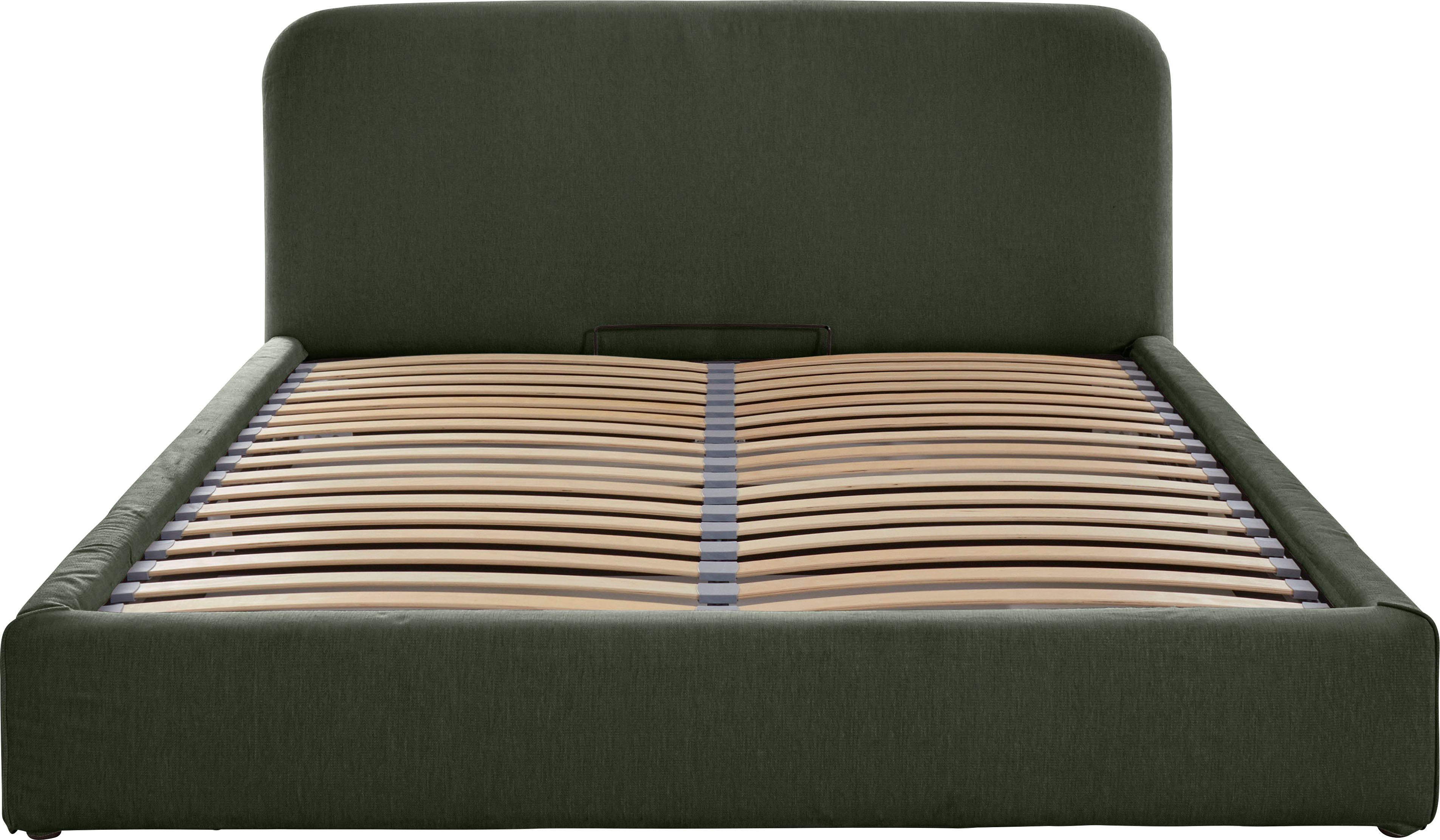 INOSIGN Gestoffeerd bed Venora met bedkist & lattenbodem, in 3 breedten