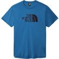 the north face t-shirt reaxion blauw