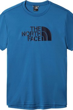 the north face t-shirt reaxion blauw