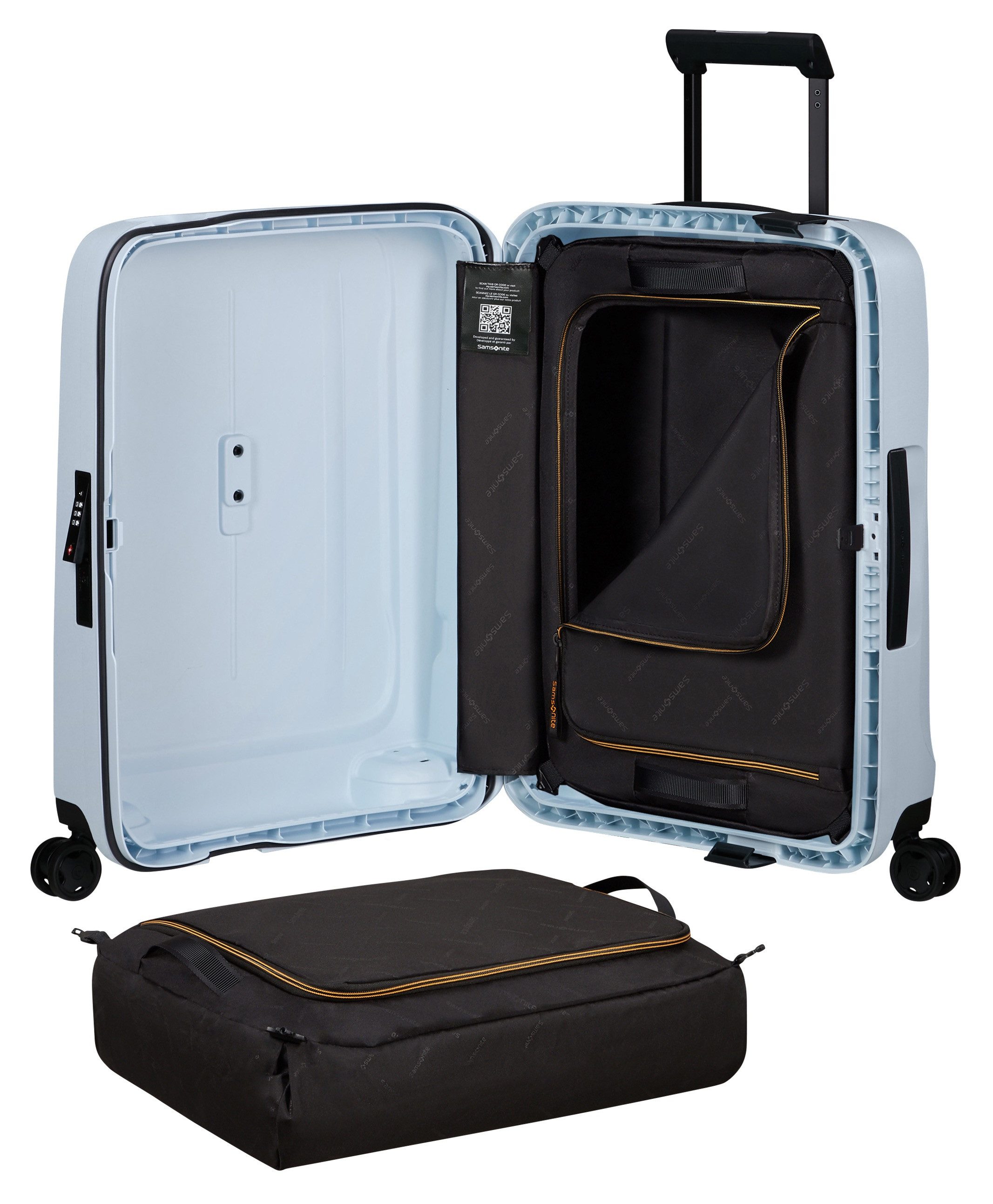 Samsonite Hardshell-trolley ESSENS, verschillende maten en kleuren Reiskoffer harde koffer voor vliegreizen TSA-slot