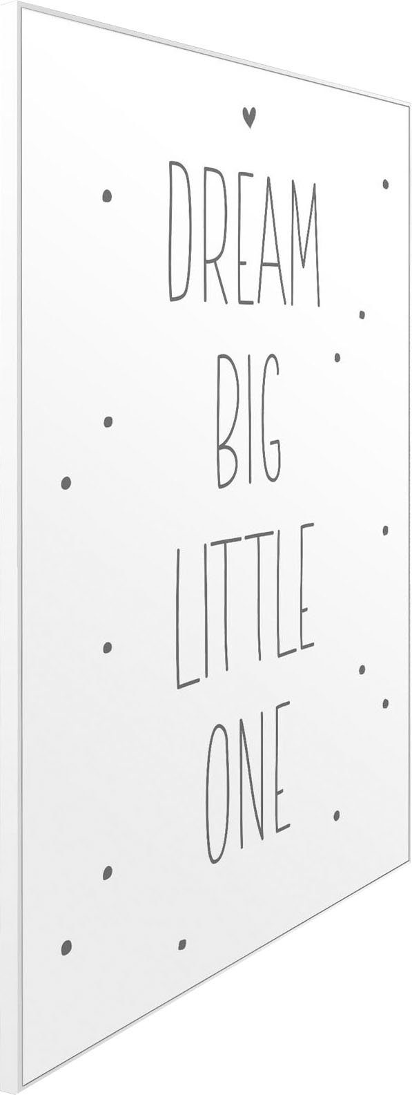 Reinders! Artprint Slim Frame White 50x70 Dream Big Little One