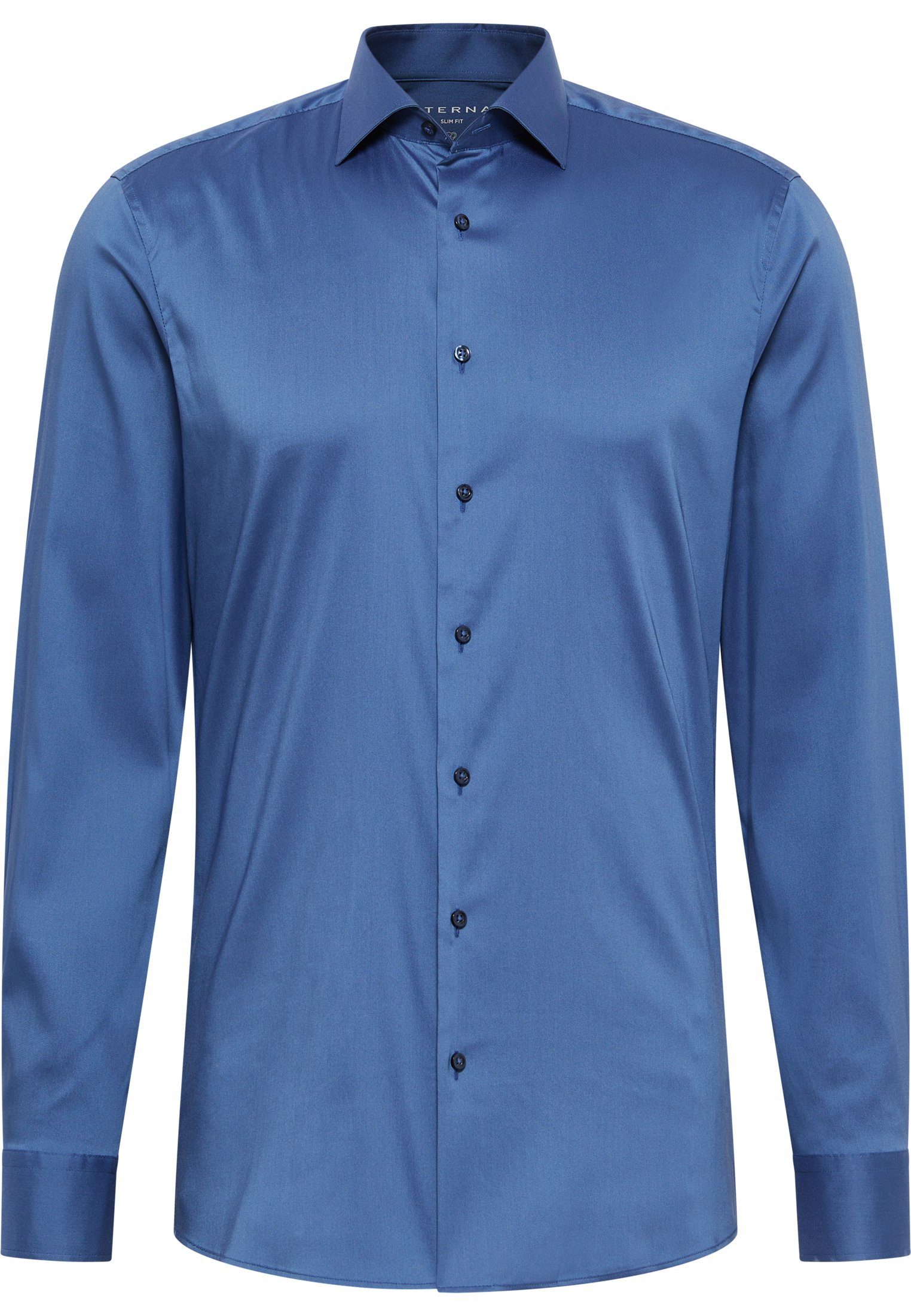Eterna Overhemd met lange mouwen Slim fit EASY IRON (gemakkelijk te strijken)
