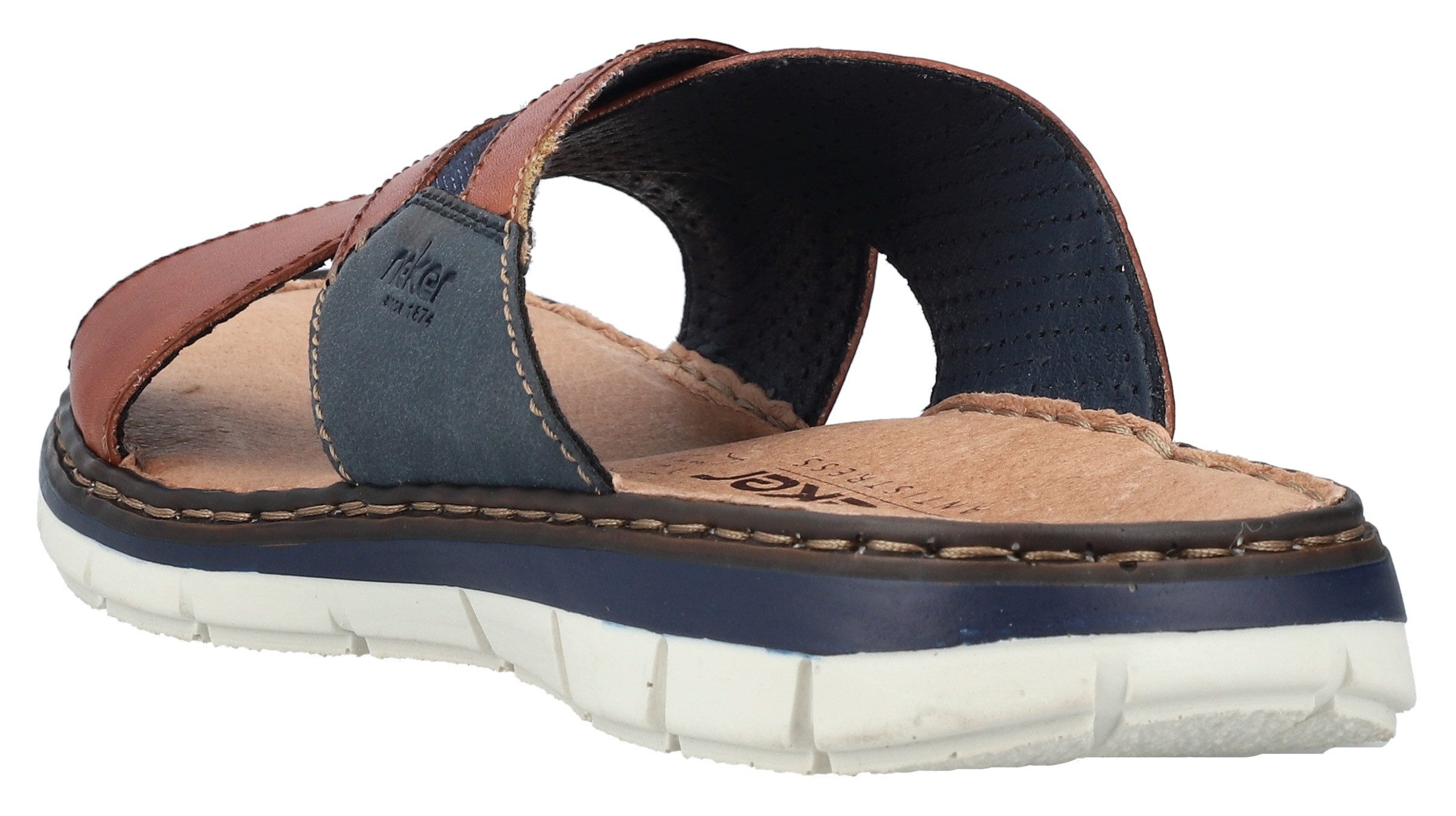 Rieker Slippers , zomerschoen, strandschoen, huisschoen met zachte binnenzool