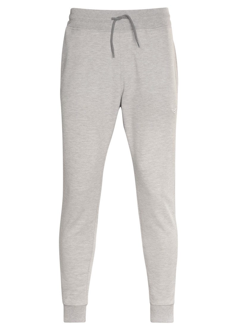 Trigema Jerseybroek TRIGEMA Joggingbroek met boorden (1-delig)