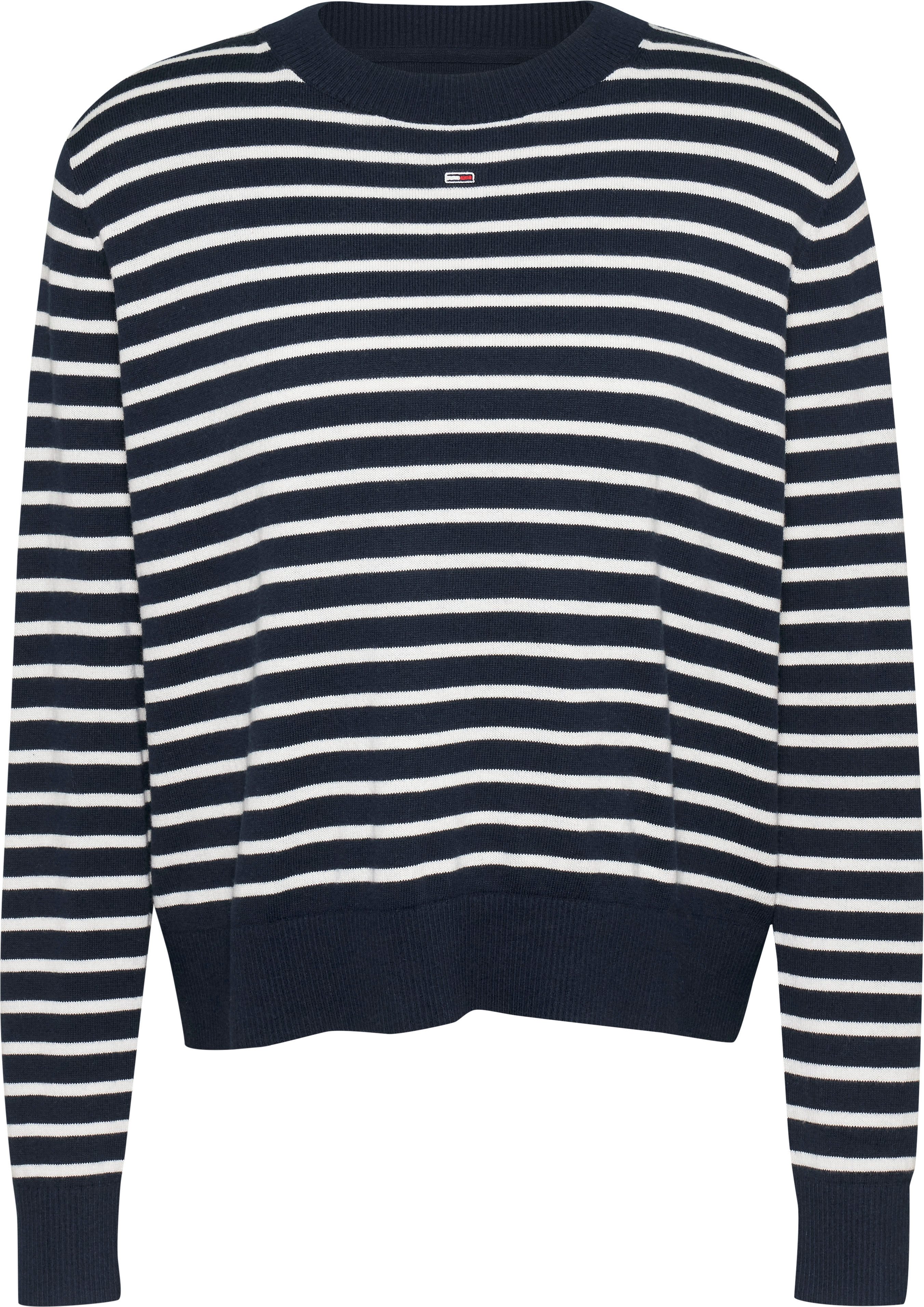 TOMMY JEANS Gebreide trui TJW ESSENTIAL CREW NECK SWEATER