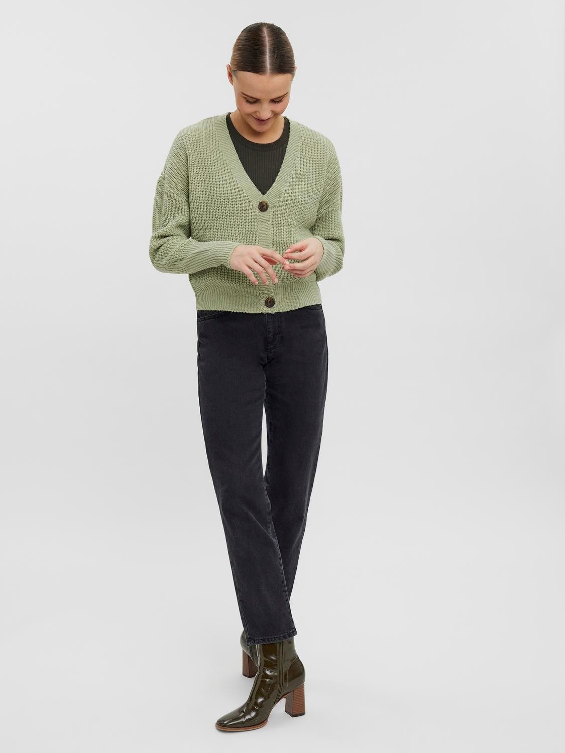 Vero Moda Vest VMLEA LS V-NECK CUFF CARDIGAN