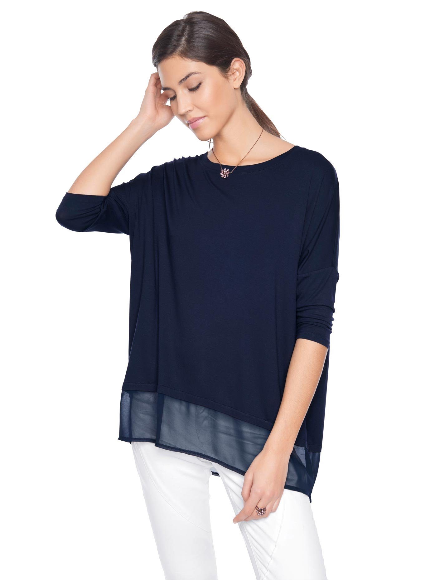 LINEA TESINI by Heine Oversized shirt (1-delig)