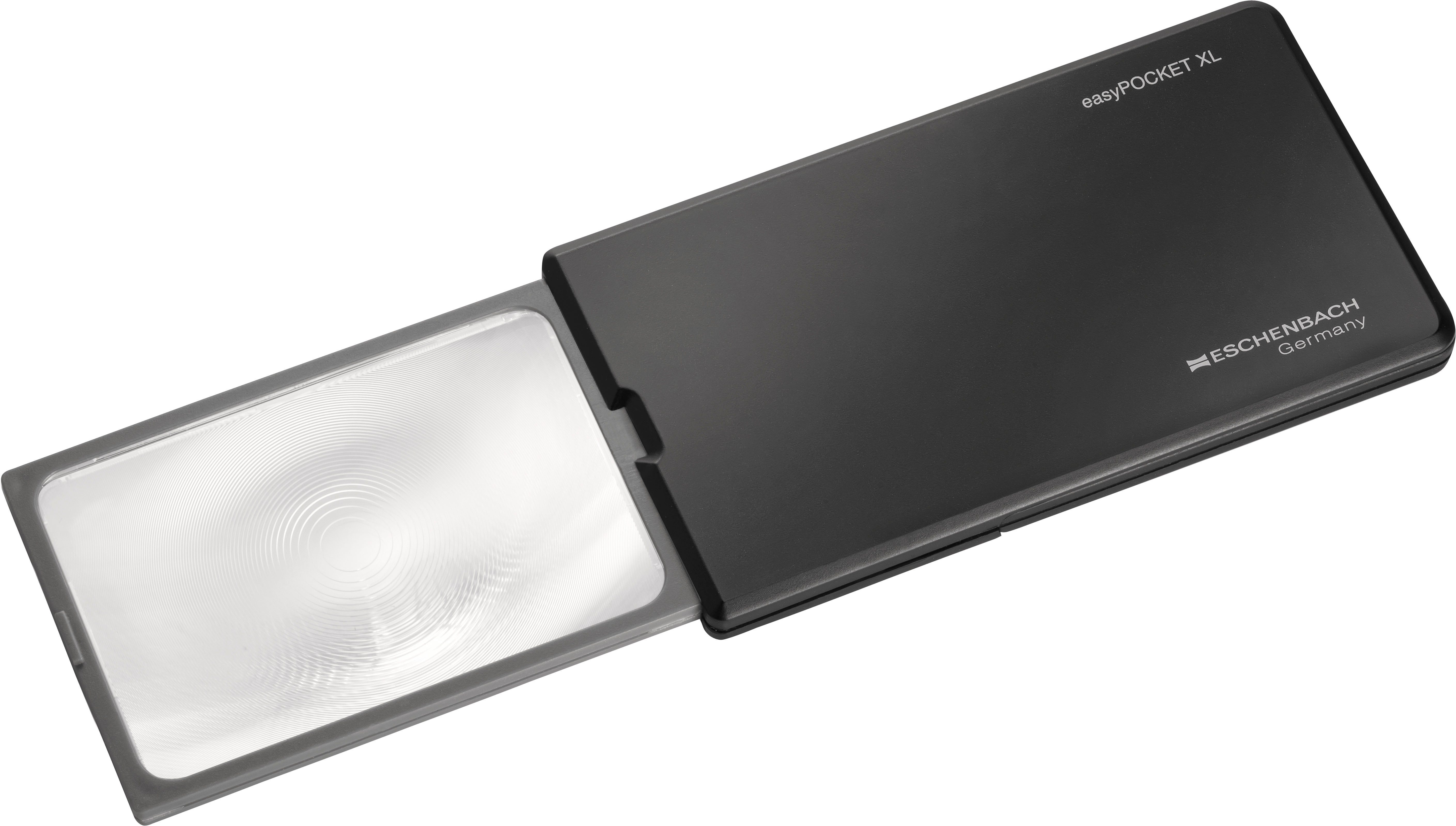 Eschenbach Optik Zakloep EasyPOCKET XL met praktische creditcardloep en staande loep in één (1-delig)
