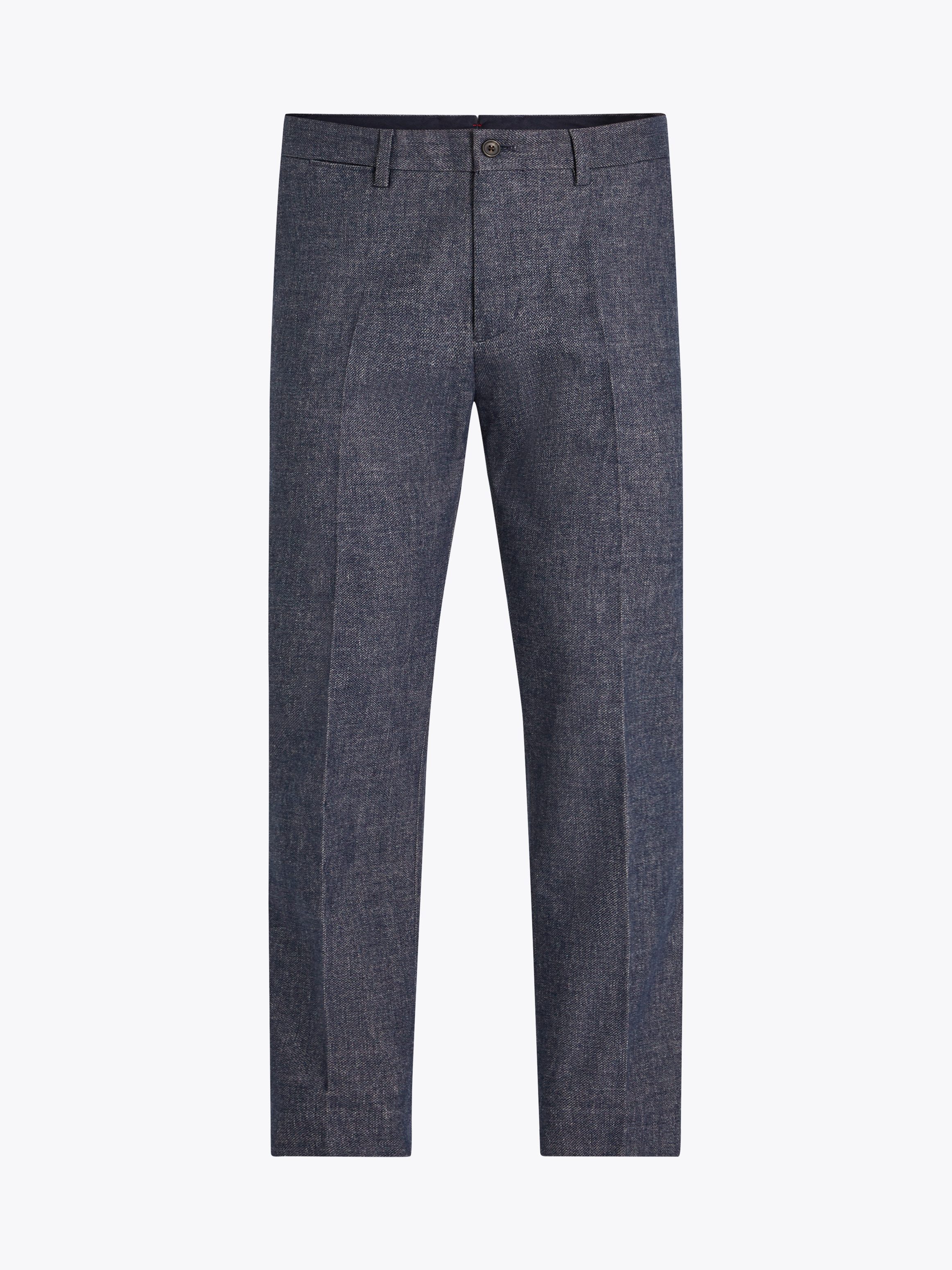 Tommy Hilfiger Five-pocketsbroek DC DENTON BRUSHED MARL gemêleerd ontwerp, met persplooien