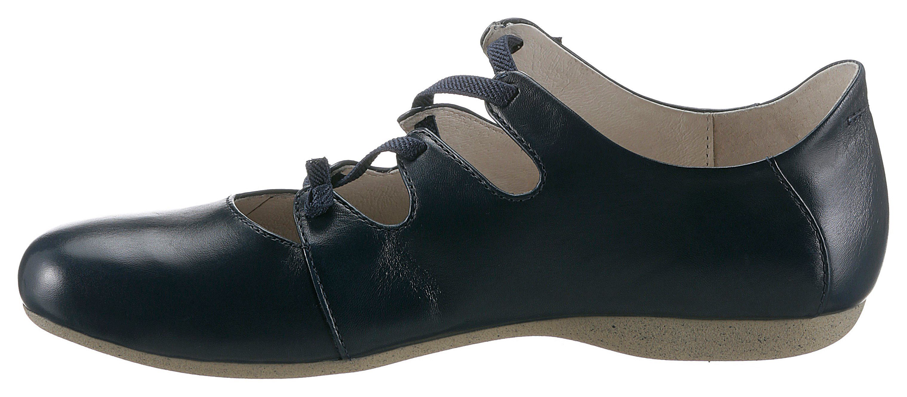 Josef Seibel Ballerina's met riempje Fiona 04 Slippers, sandalen, comfortschoenen met verfijnde elastische band