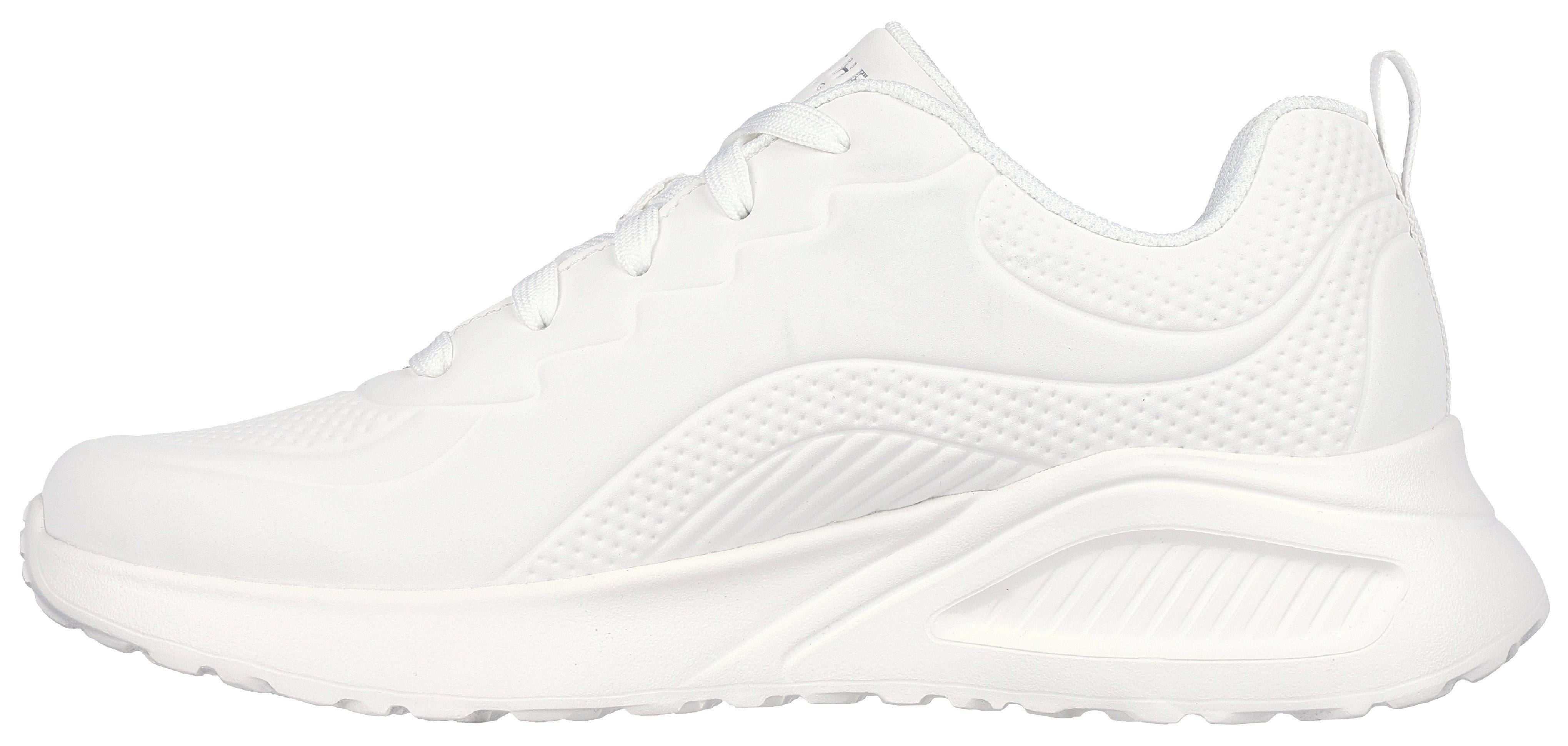 Skechers Sneakers UNO LITE Vrijetijdsschoen, lage schoen, veterschoen in monochrome look