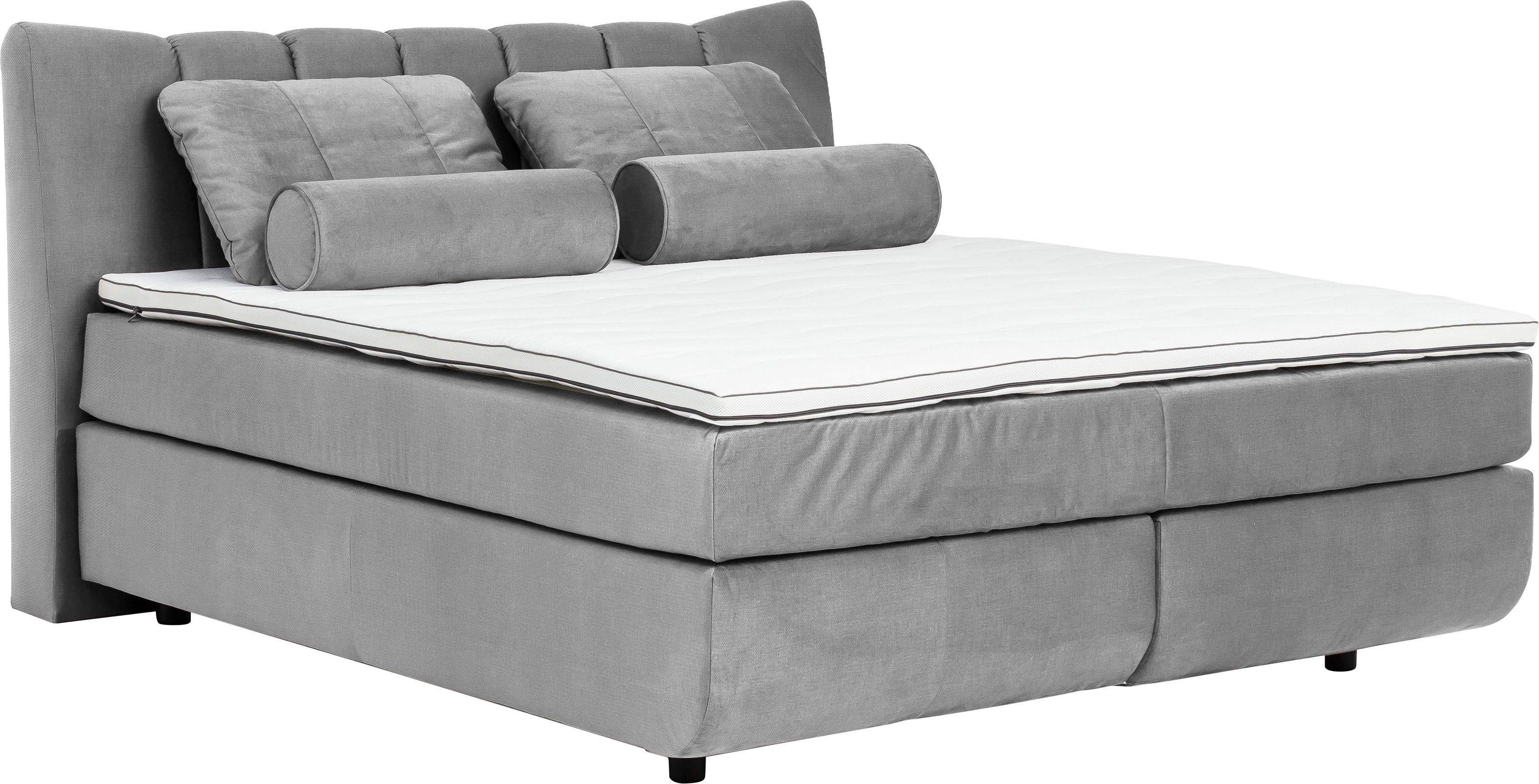 Leonique Boxspring Océane Los van de vloer- werkt vrijzwevend, verschillende hardheden (ook H4)