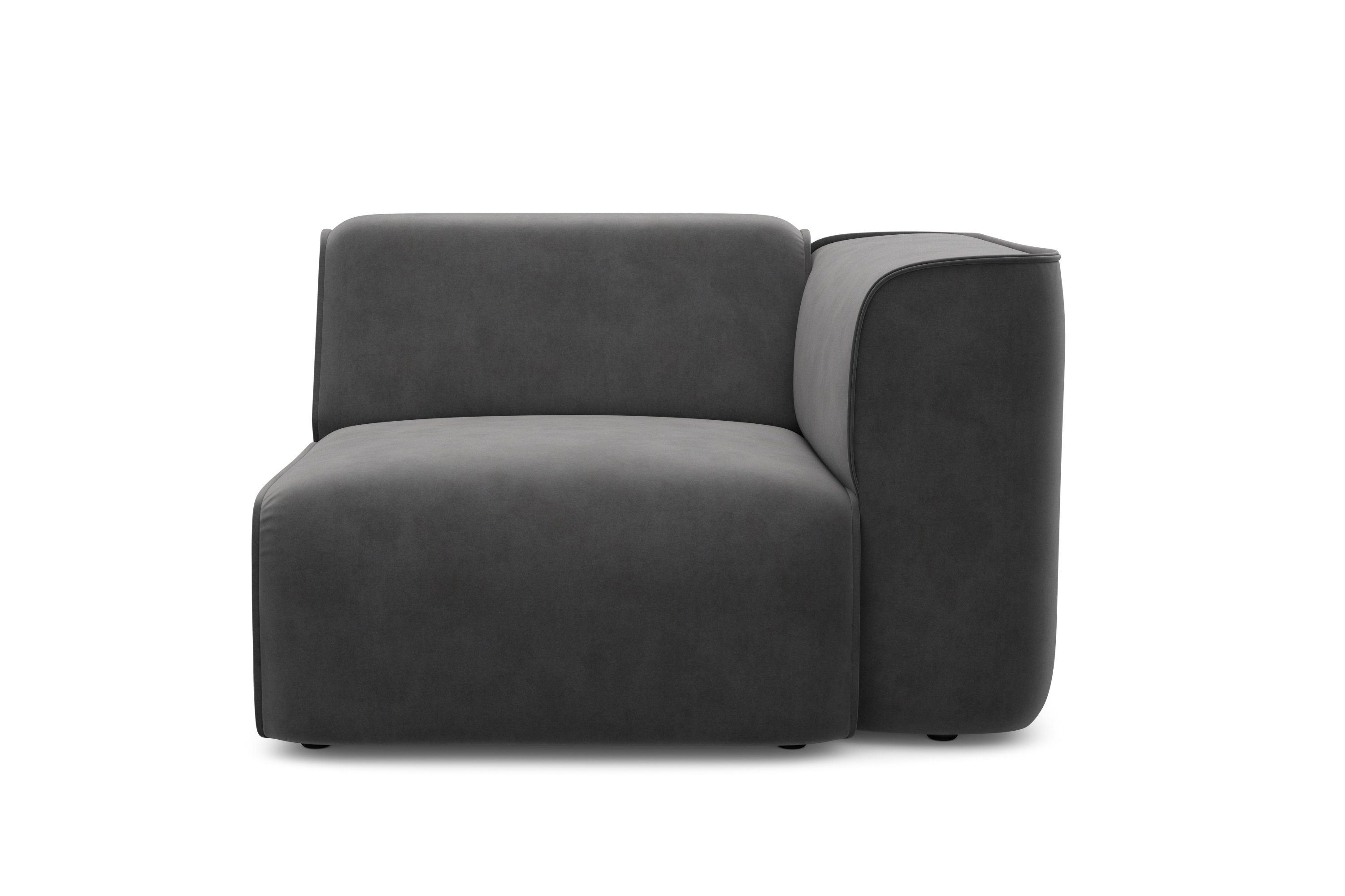 COUCH ♥ Fauteuil Vette bekleding modulair of solo te gebruiken, vele modules voor individuele samenstelling couch favorieten