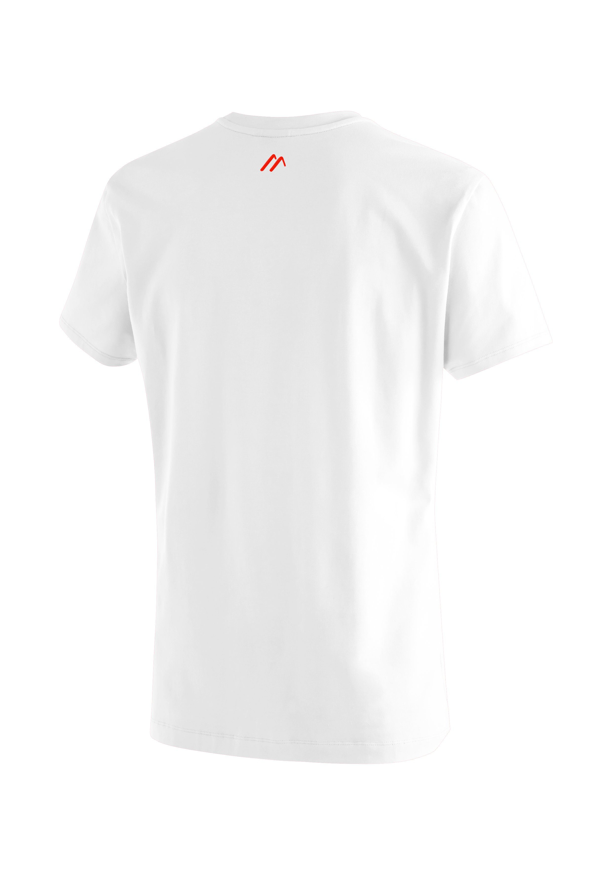 Maier Sports Functioneel shirt MS Tee M Veelzijdig shirt met ronde hals van elastisch materiaal