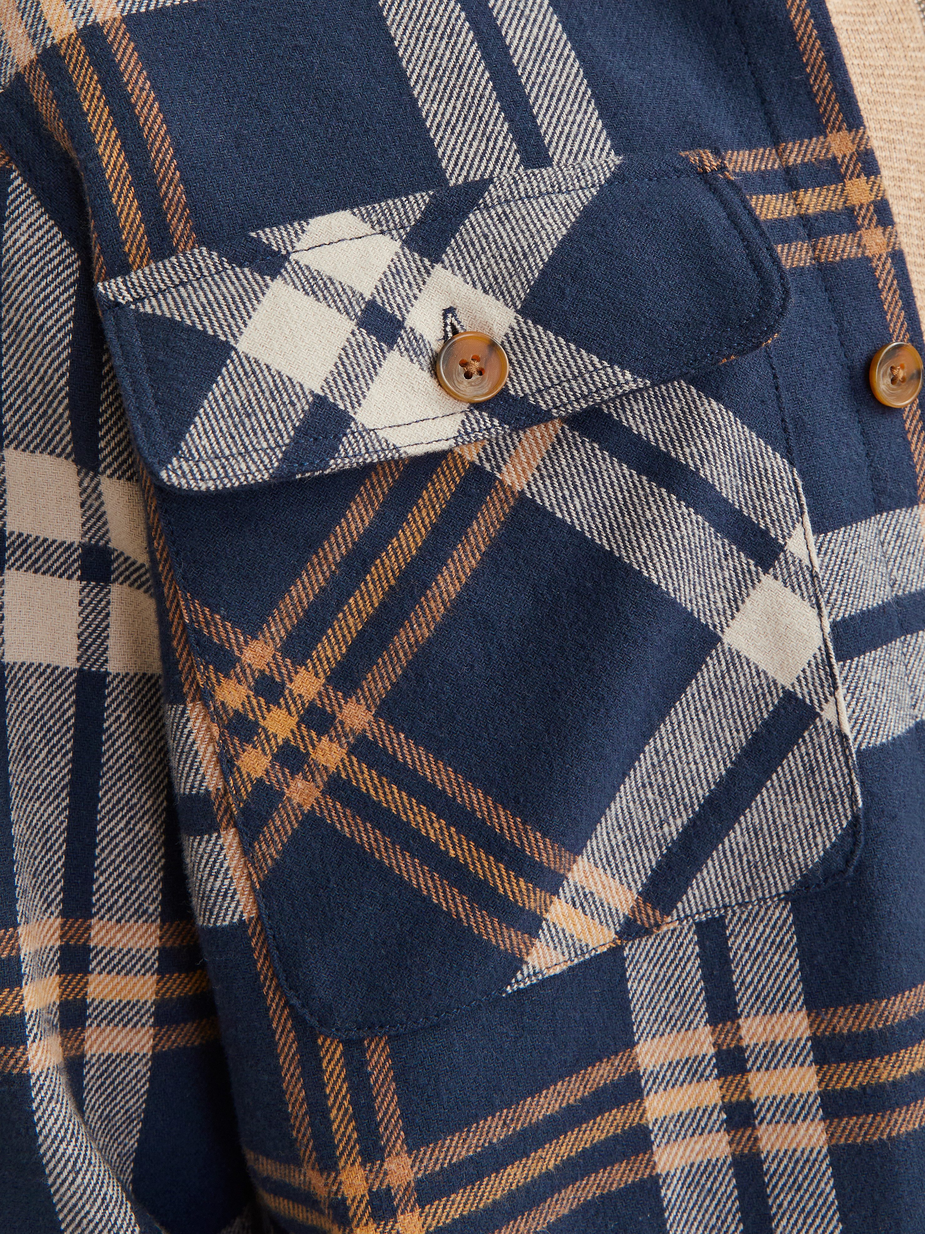 Jack & Jones Overhemd met lange mouwen JPRRAYMOND MELANGE CHECK LS OVERSHIRT SN