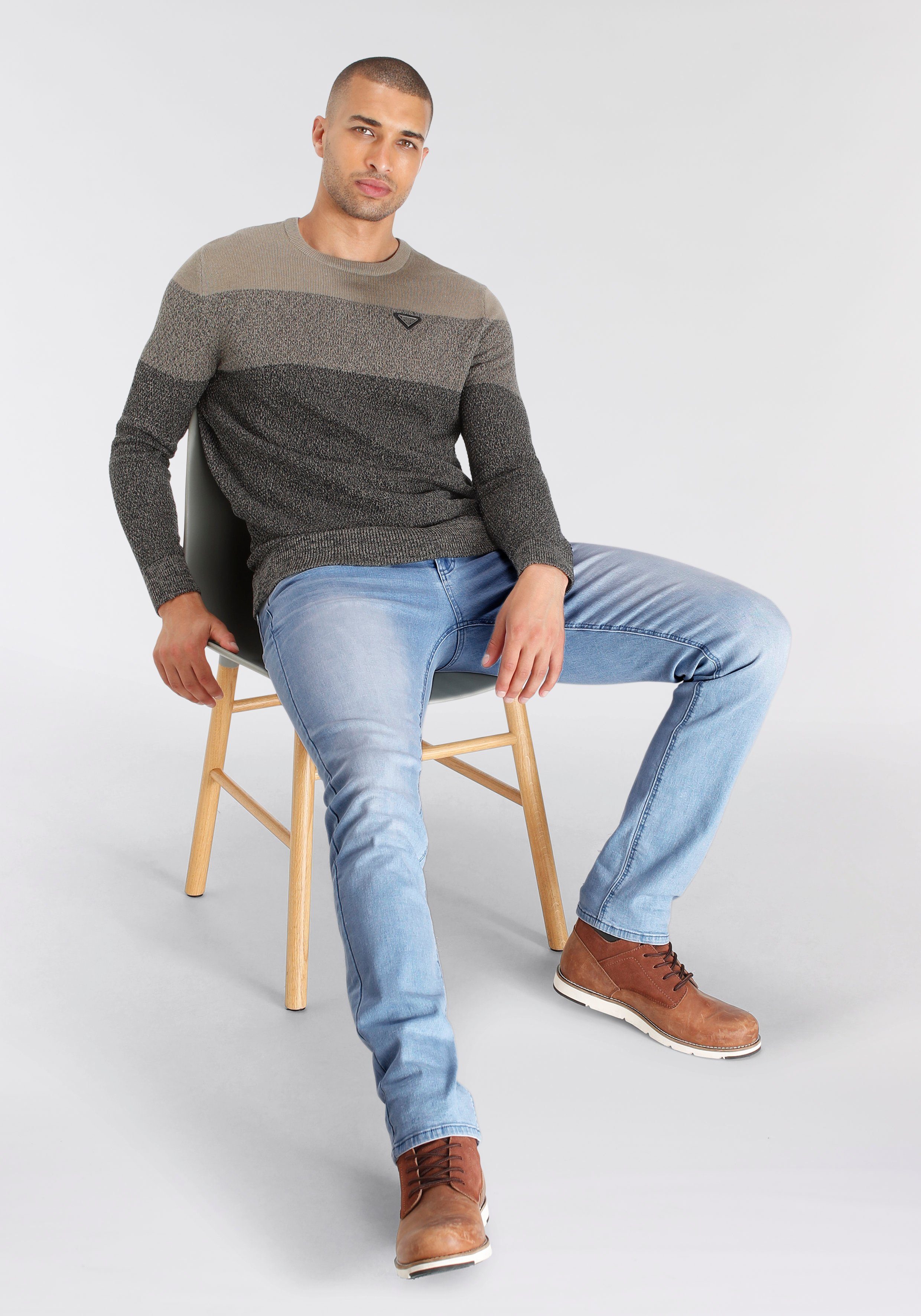 Bruno Banani Gebreide trui in modieuze look
