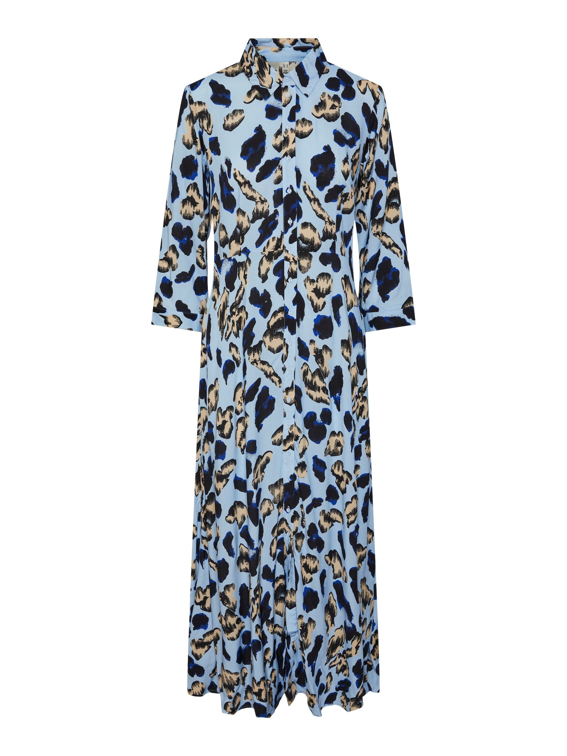 Y.A.S Jurk met overhemdkraag YASSAVANNA LONG SHIRT DRESS