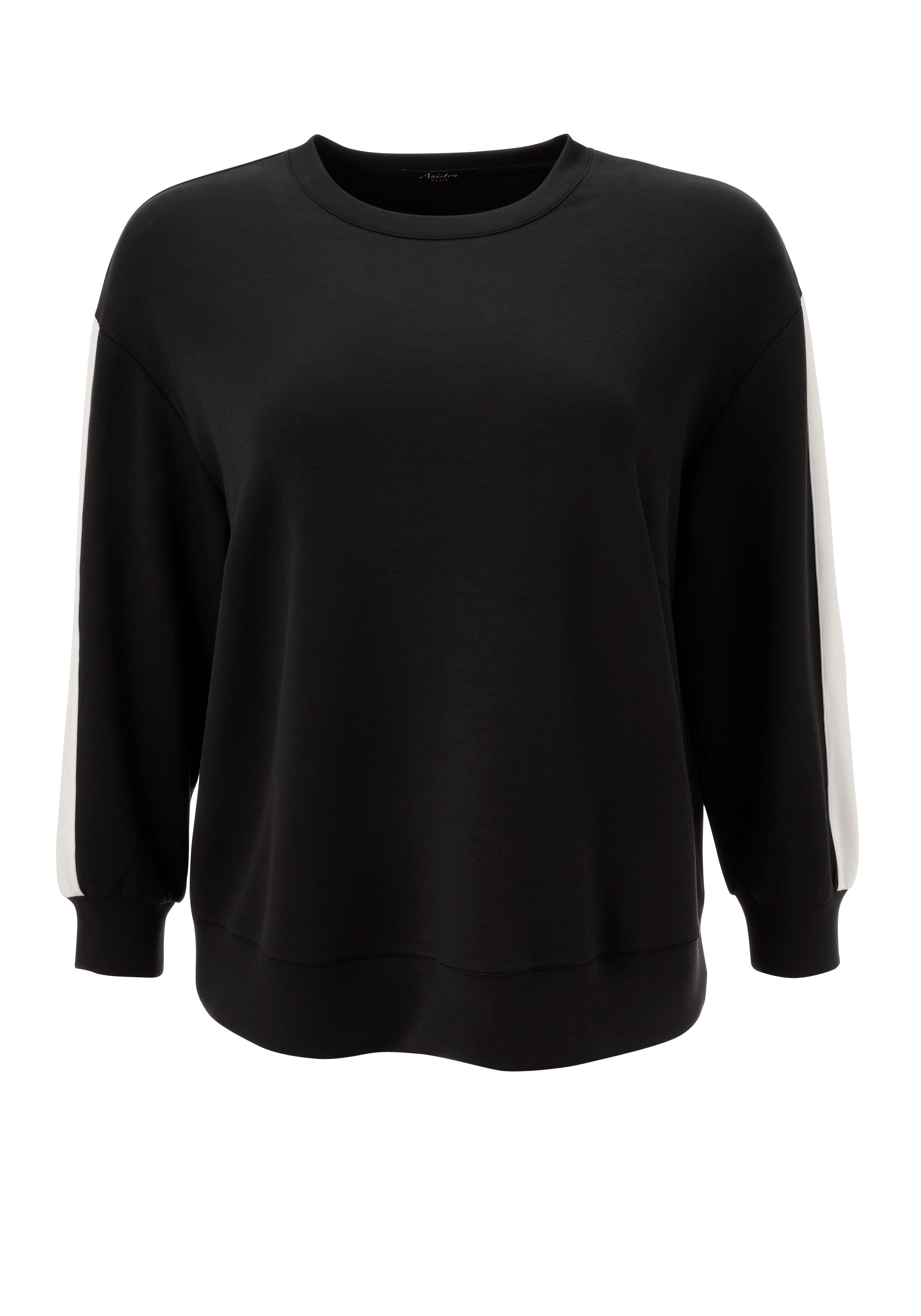 Aniston PLUS Sweatshirt met trendy strepen opzij - nieuwe collectie
