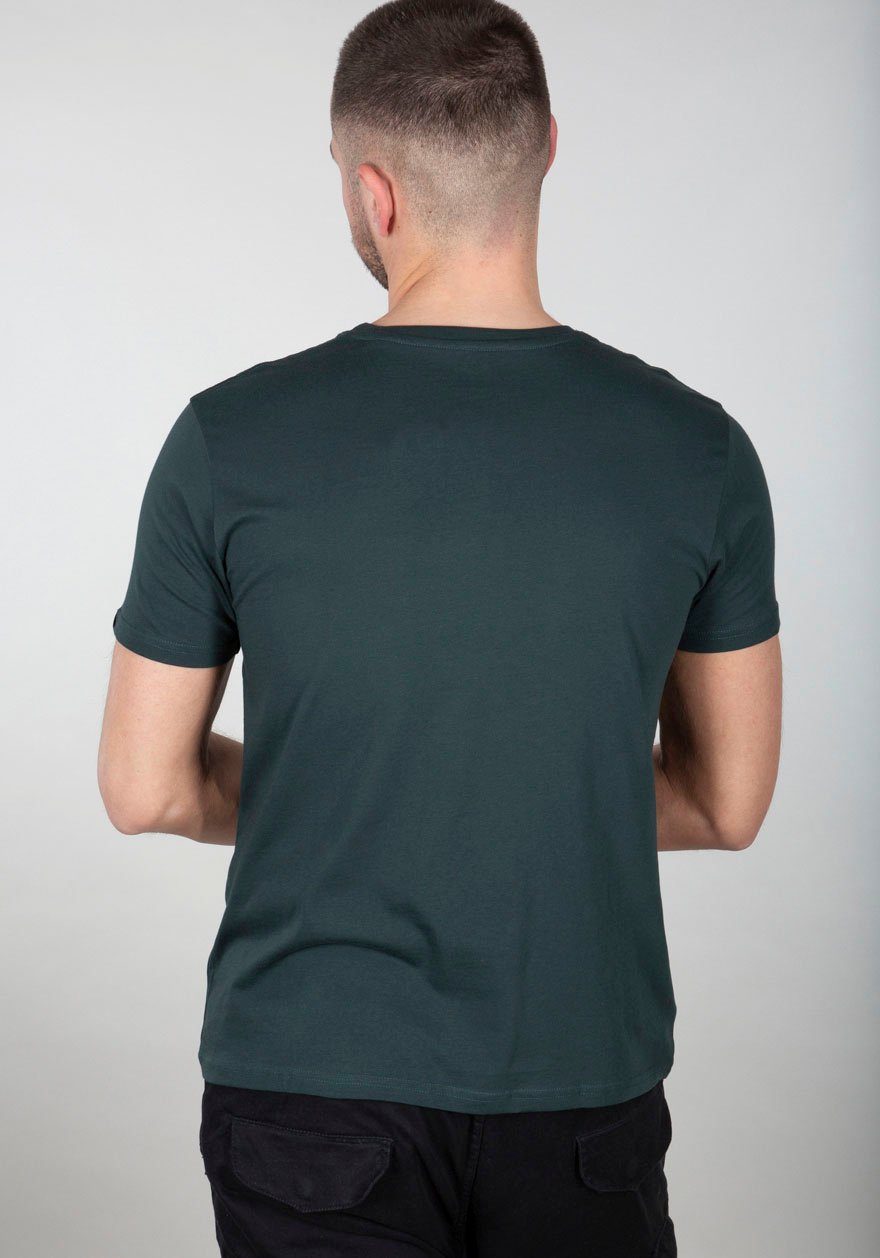 Alpha Industries Shirt met ronde hals BASIC T SMALL LOGO