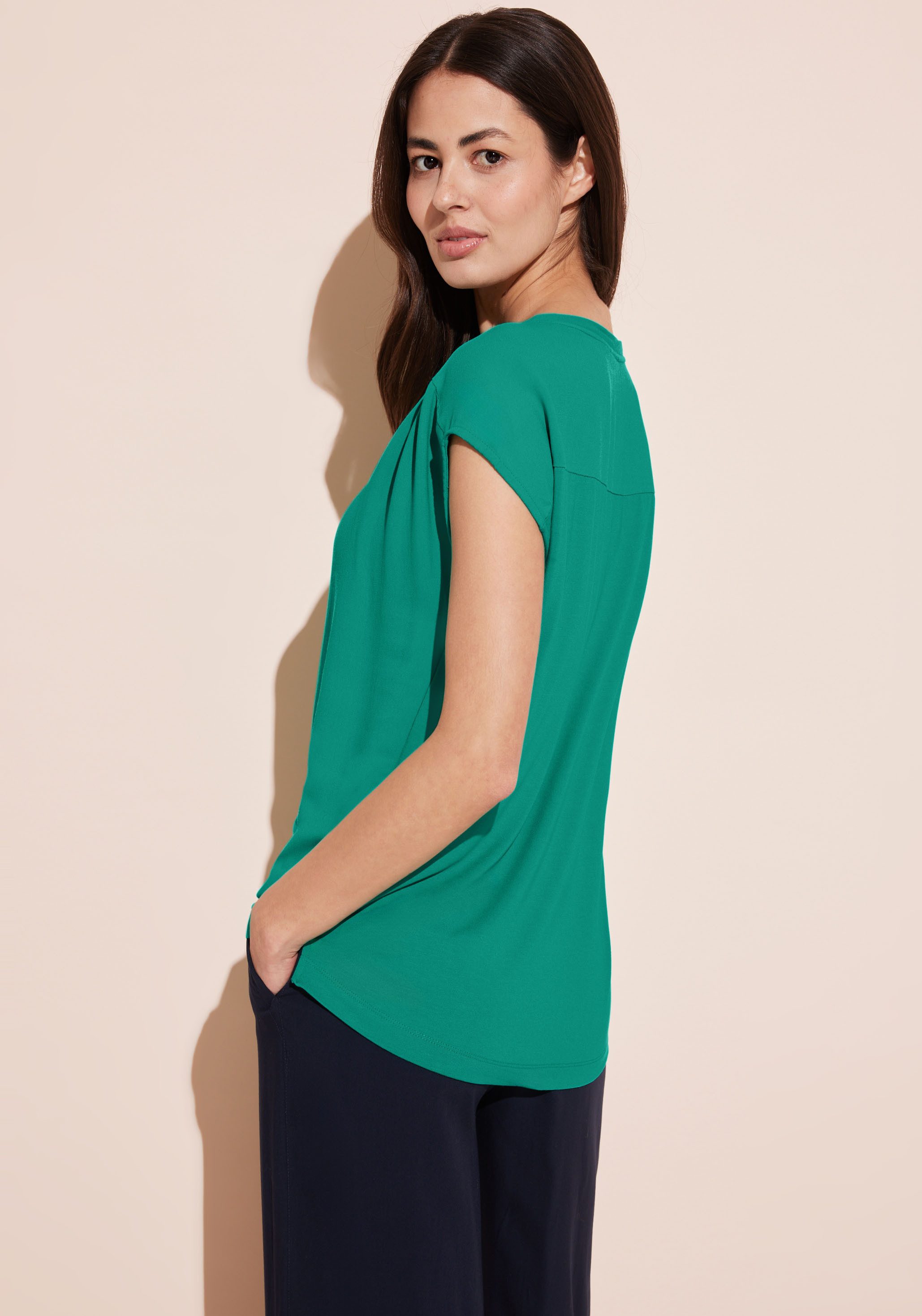 STREET ONE Shirttop met ruches