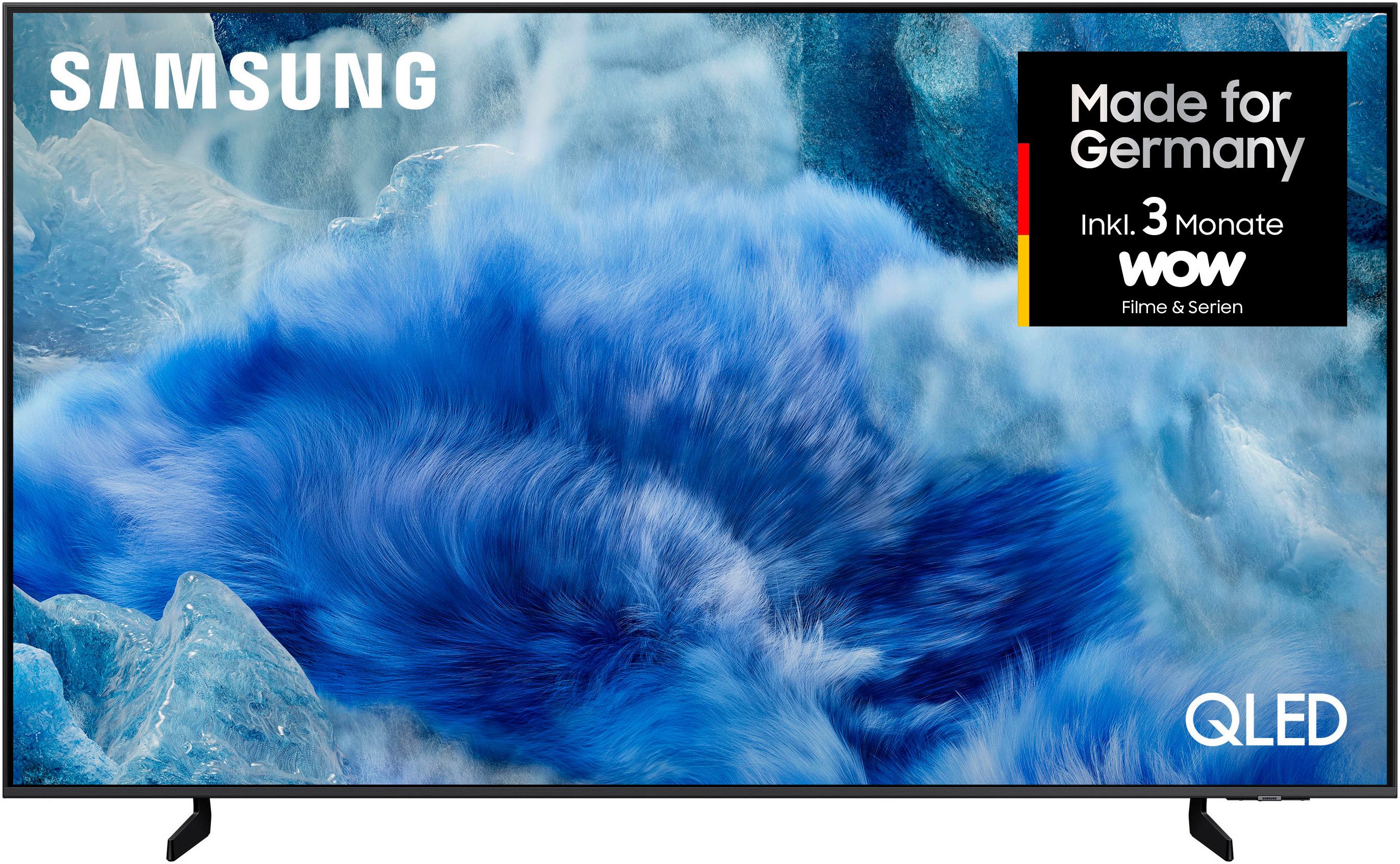 Samsung QLED-TV GQ65Q8FAAU QLED-televisie, Quantum HDR+, Knox Security, Art Store, 3D Sound, Gaming Hub, AI TV